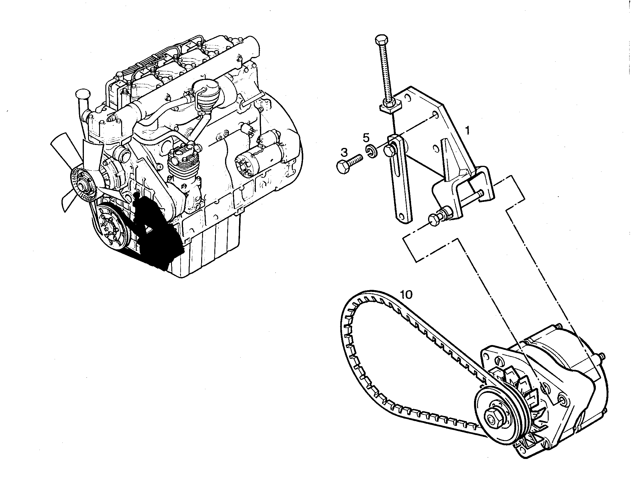 РЕМЕНЬ УЗКИЙ КЛИНОВЫЙ 7008713 LIEBHERR