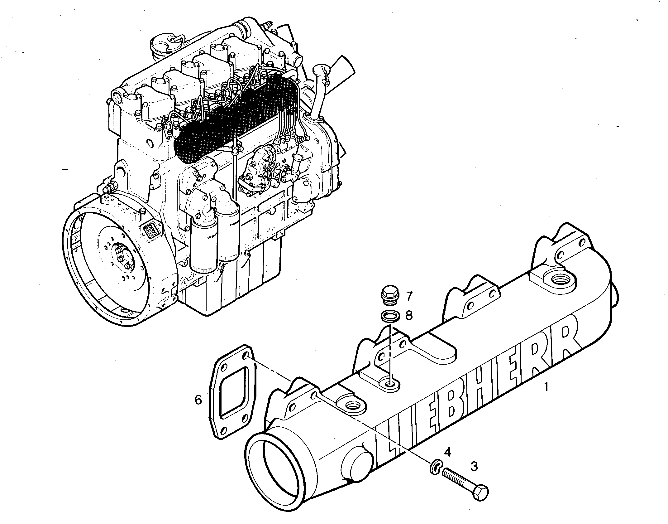 УПЛОТНЕНИЕ 9268121 LIEBHERR