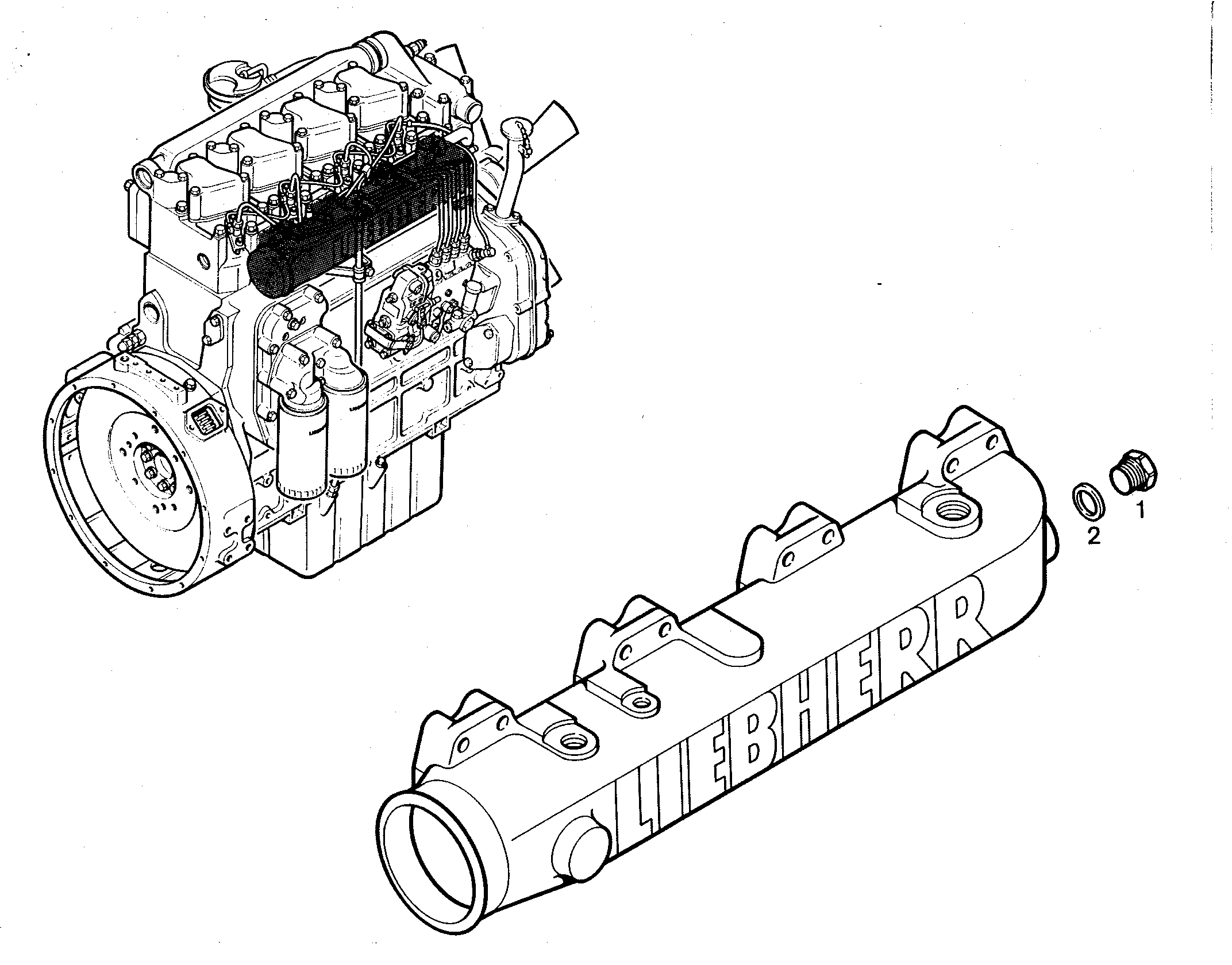 ЗАГЛУШКА РЕЗЬБОВАЯ M26X1,5 ED-FKM 7381457 LIEBHERR