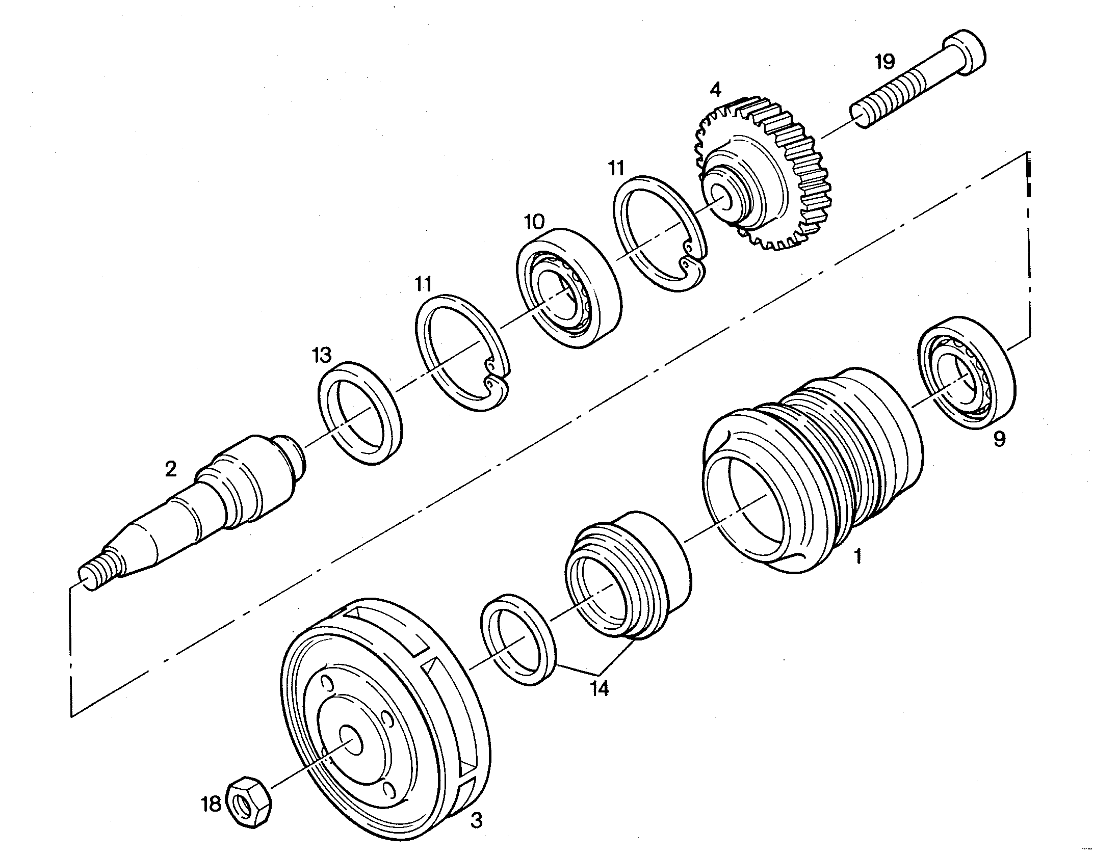 СТОПОРНОЕ КОЛЬЦО DIN 472 47 4980424 LIEBHERR