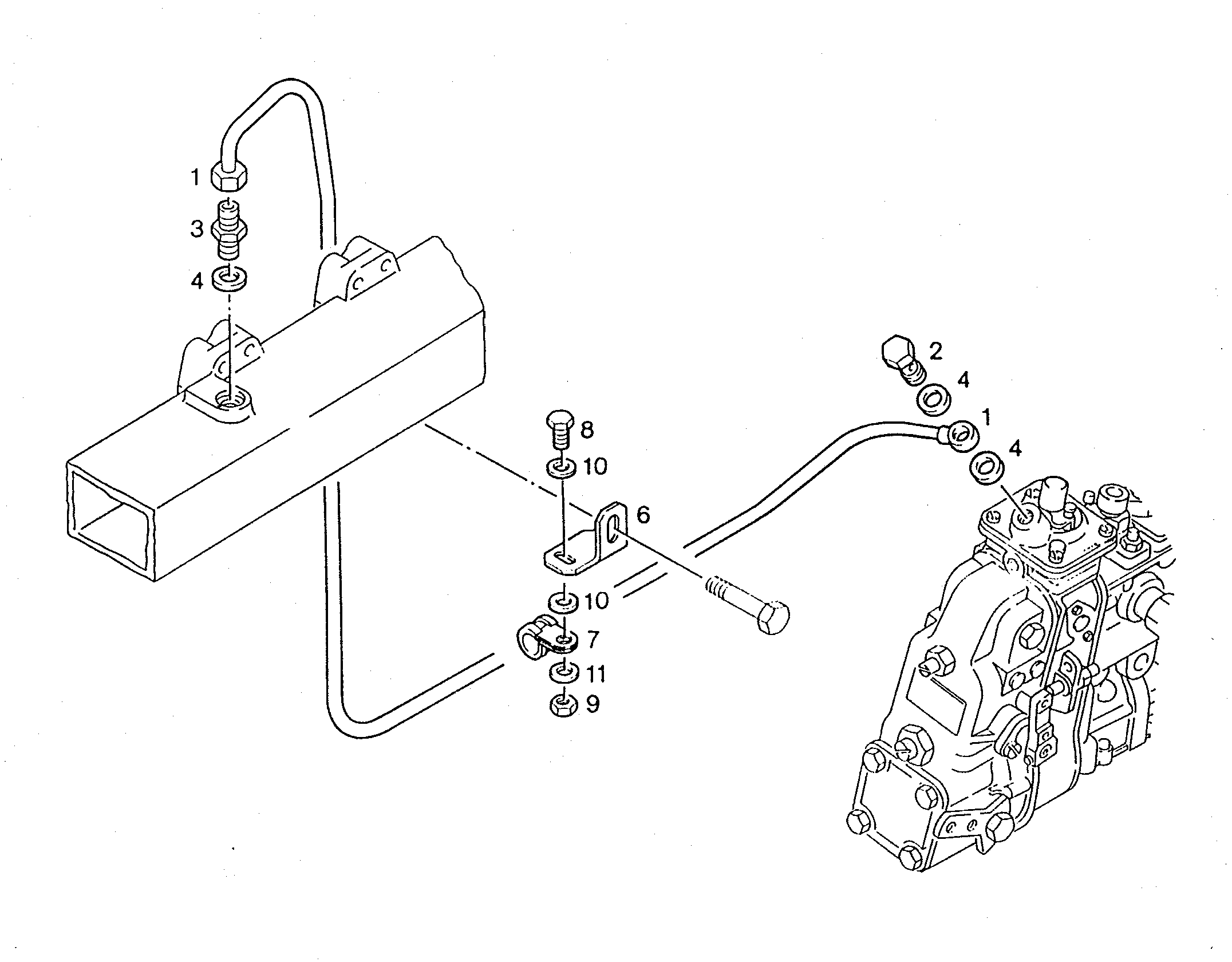 ШЕСТИГРАННАЯ ГАЙКА M5 10875620 LIEBHERR