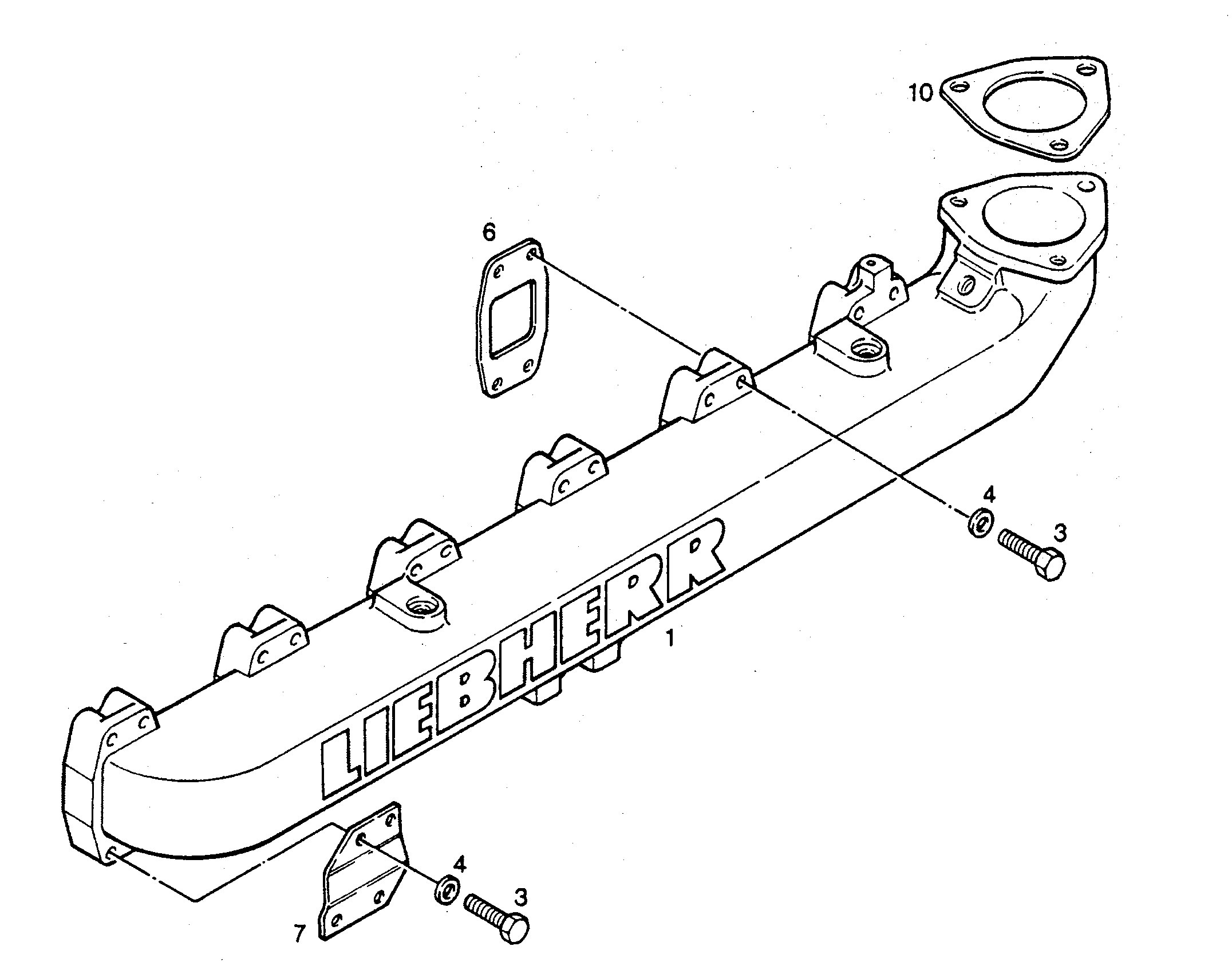 УПЛОТНЕНИЕ 1,5X128 98/141 9271963 LIEBHERR