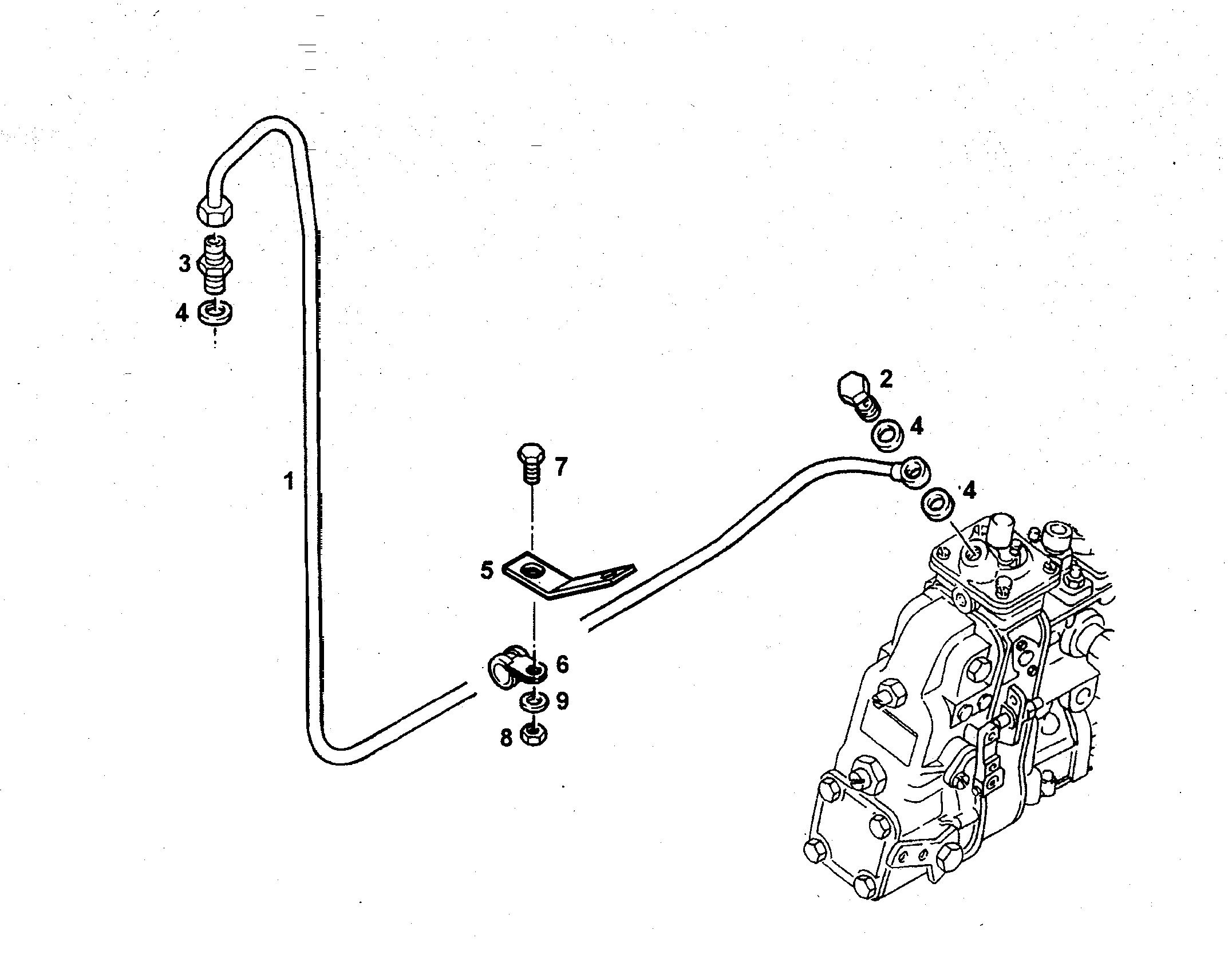 ШЕСТИГРАННАЯ ГАЙКА M6 4980147 LIEBHERR