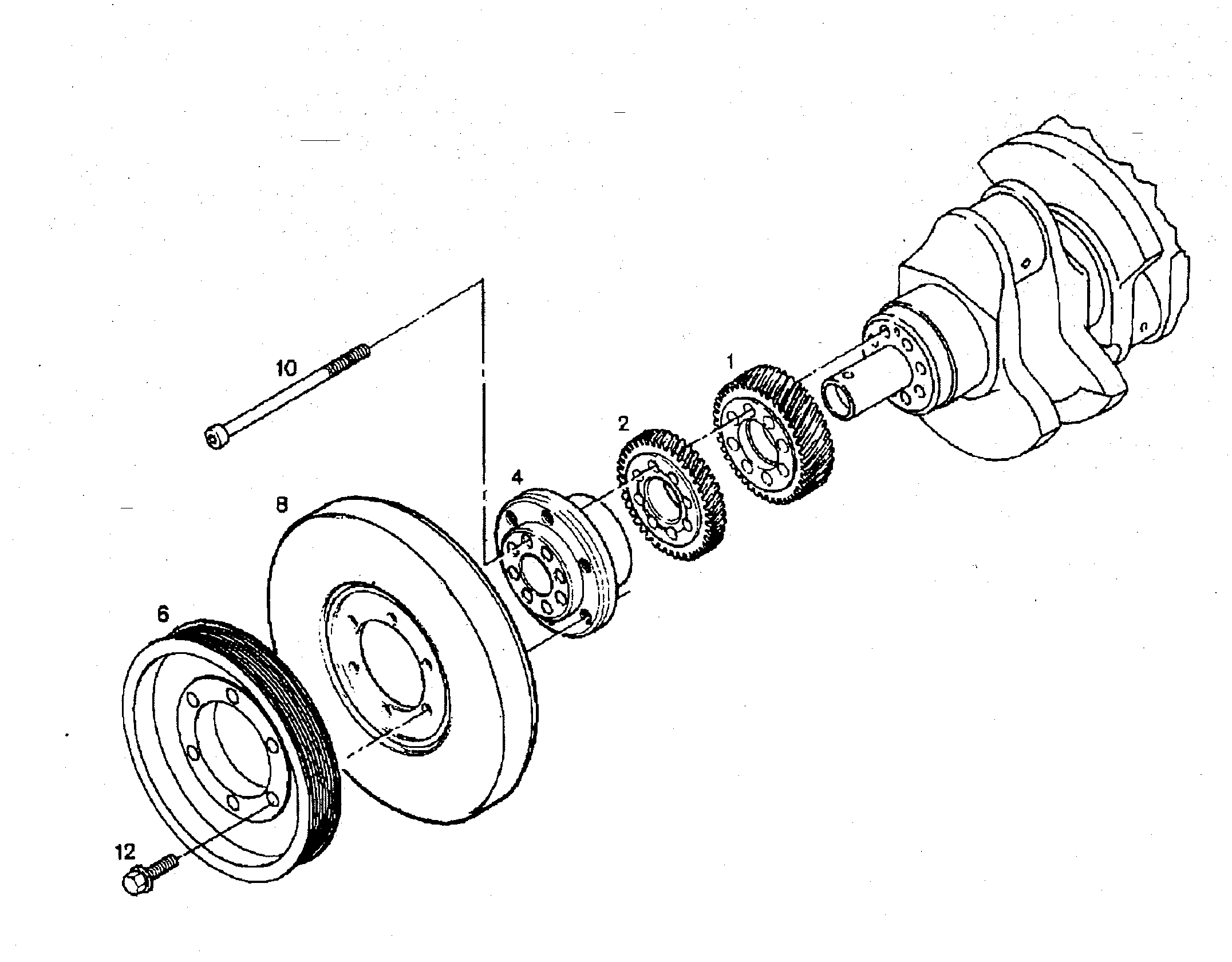 ШКИВ РЕМЕННЫЙ d=216 9884205 LIEBHERR
