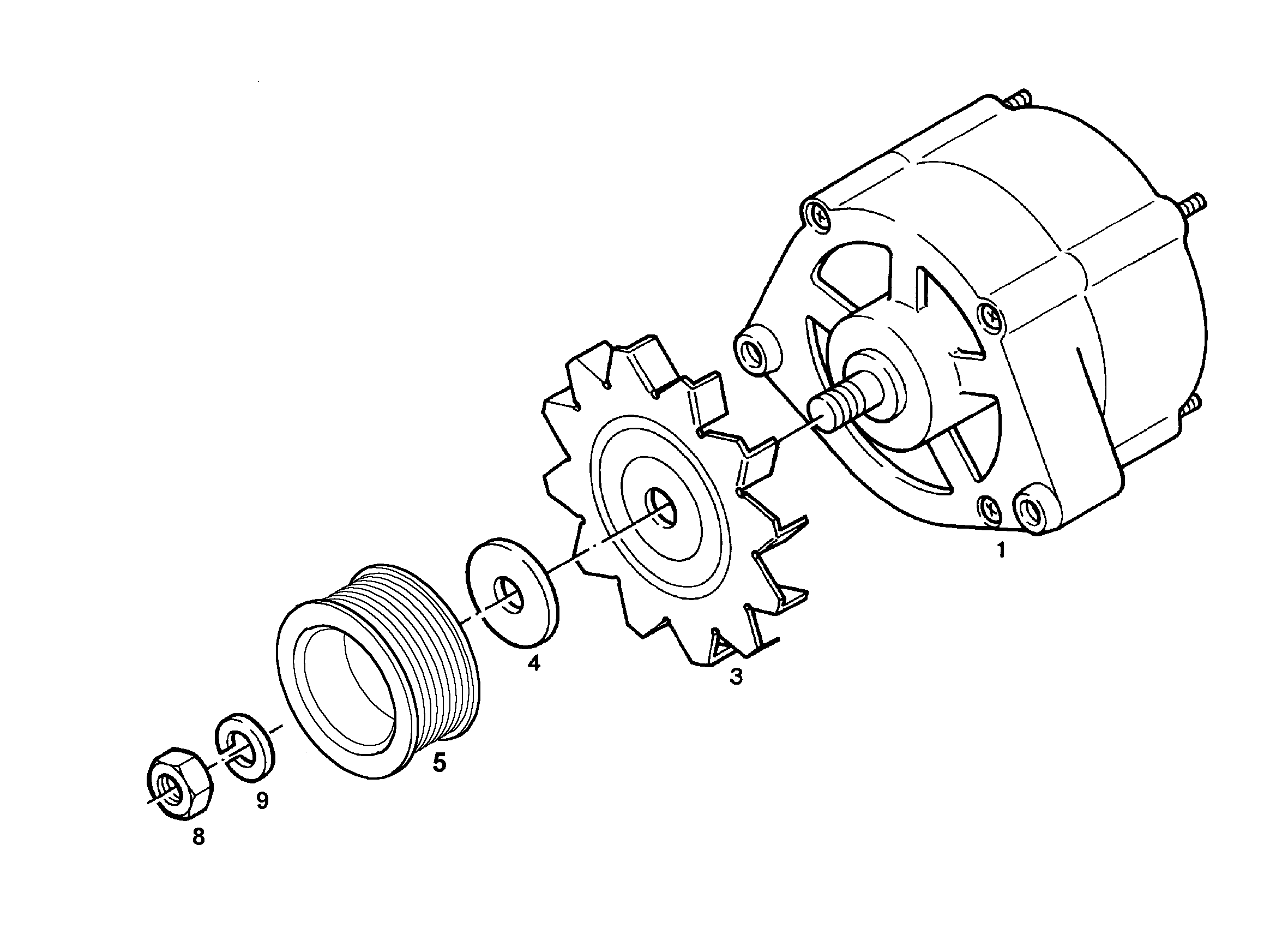 ШЕСТИГРАННАЯ ГАЙКА M16X1,5 4980478 LIEBHERR