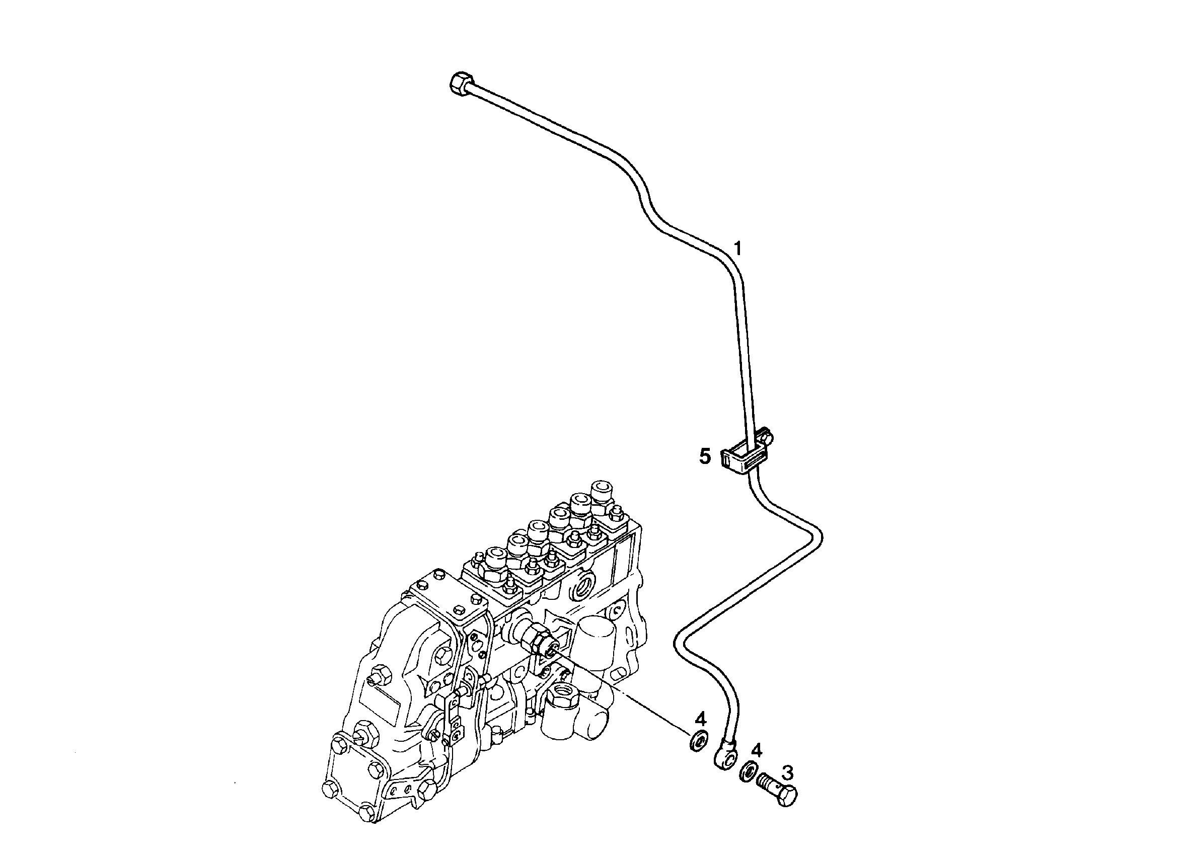 ТРУБОПРОВОД 6X1 9880434 LIEBHERR