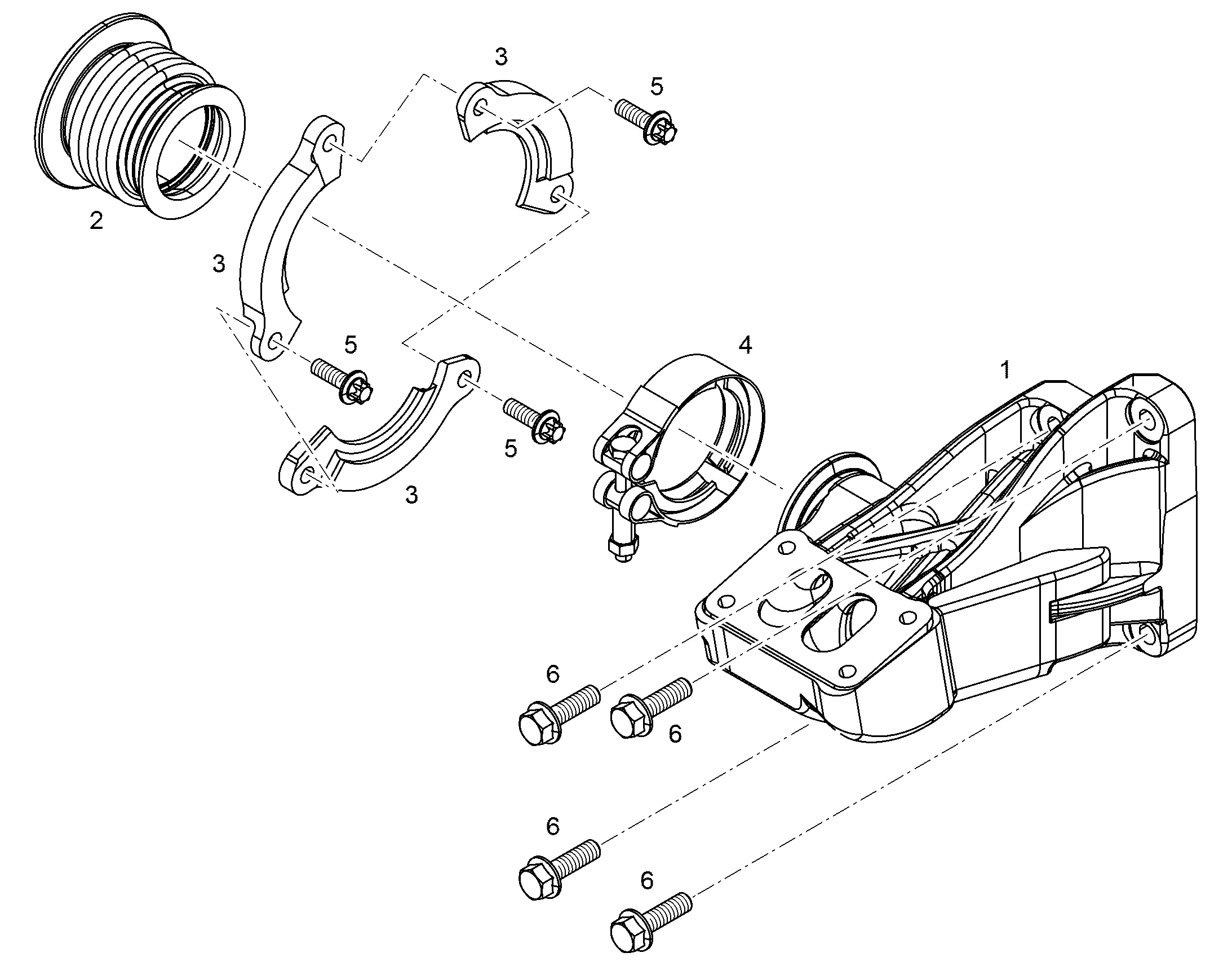 СТЯЖНОЙ ХОМУТ K1 76 Inox 10132073 LIEBHERR