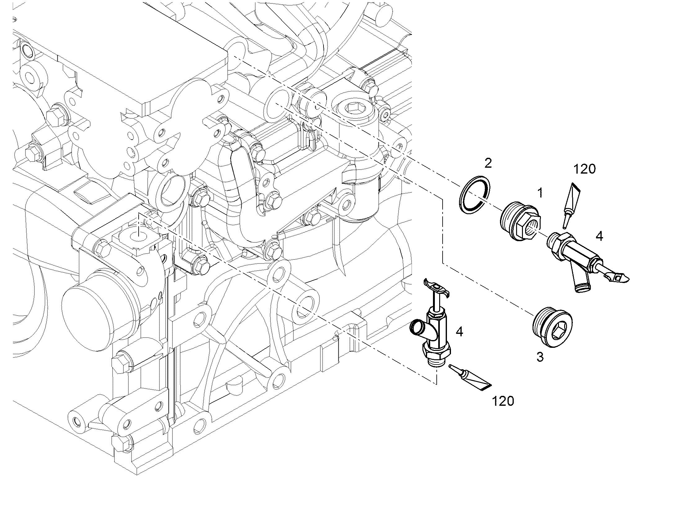 ШТУЦЕР ПЕРЕХОДНОЙ M30X1,5/M16X1,5 9276784 LIEBHERR