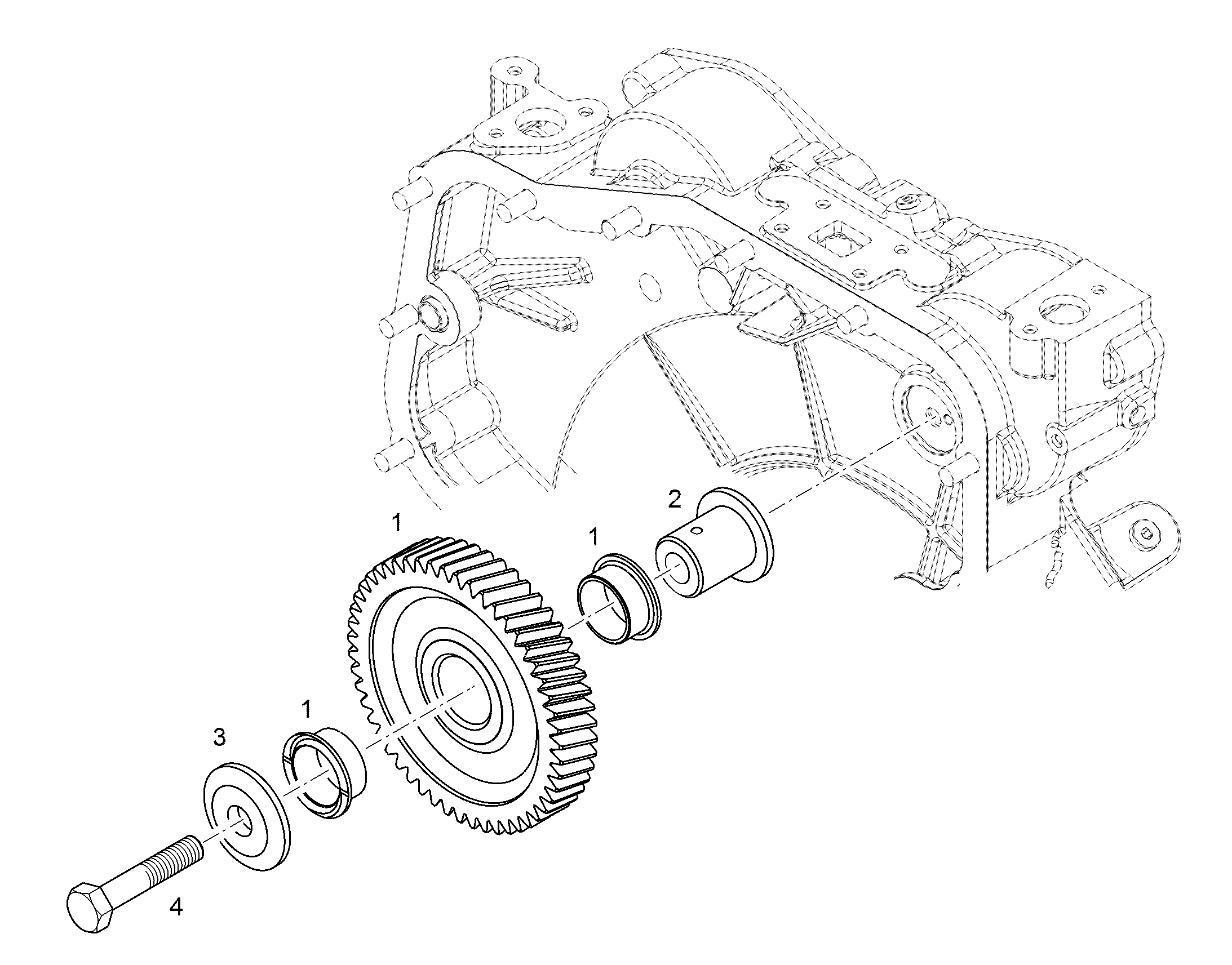 КРЫШКА ПОДШИПНИКА 9072908 LIEBHERR