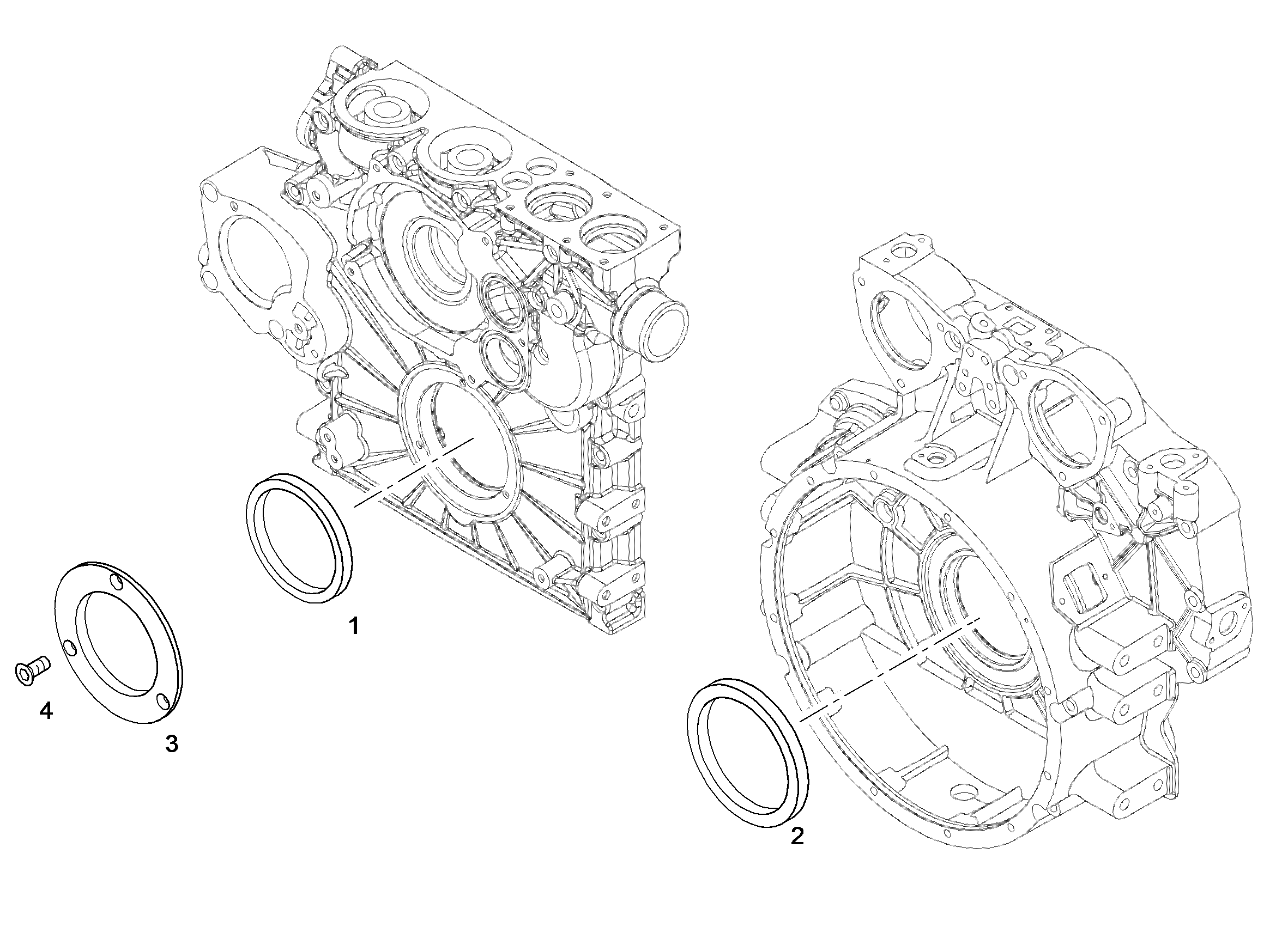 РЕМКОМП УПЛОТ КОЛ ВАЛА 115 HINTEN 10121335 LIEBHERR