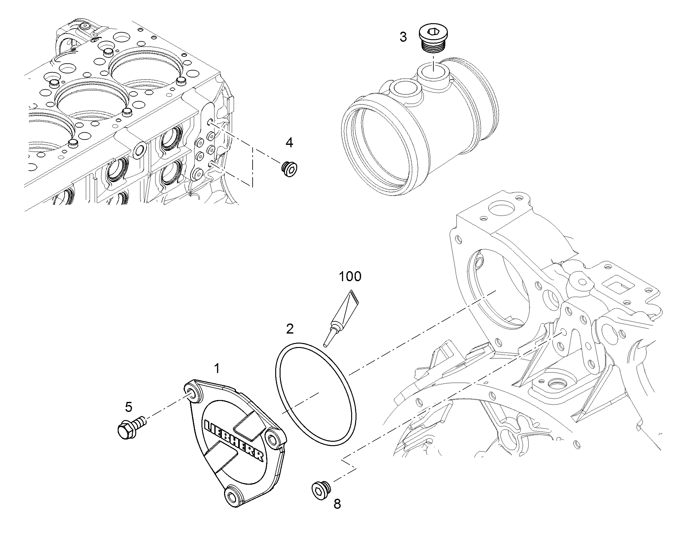 УПЛОТНИТЕЛЬНОЕ КОЛЬЦО ISO 3601-1 91,67X3,53 7380657 LIEBHERR