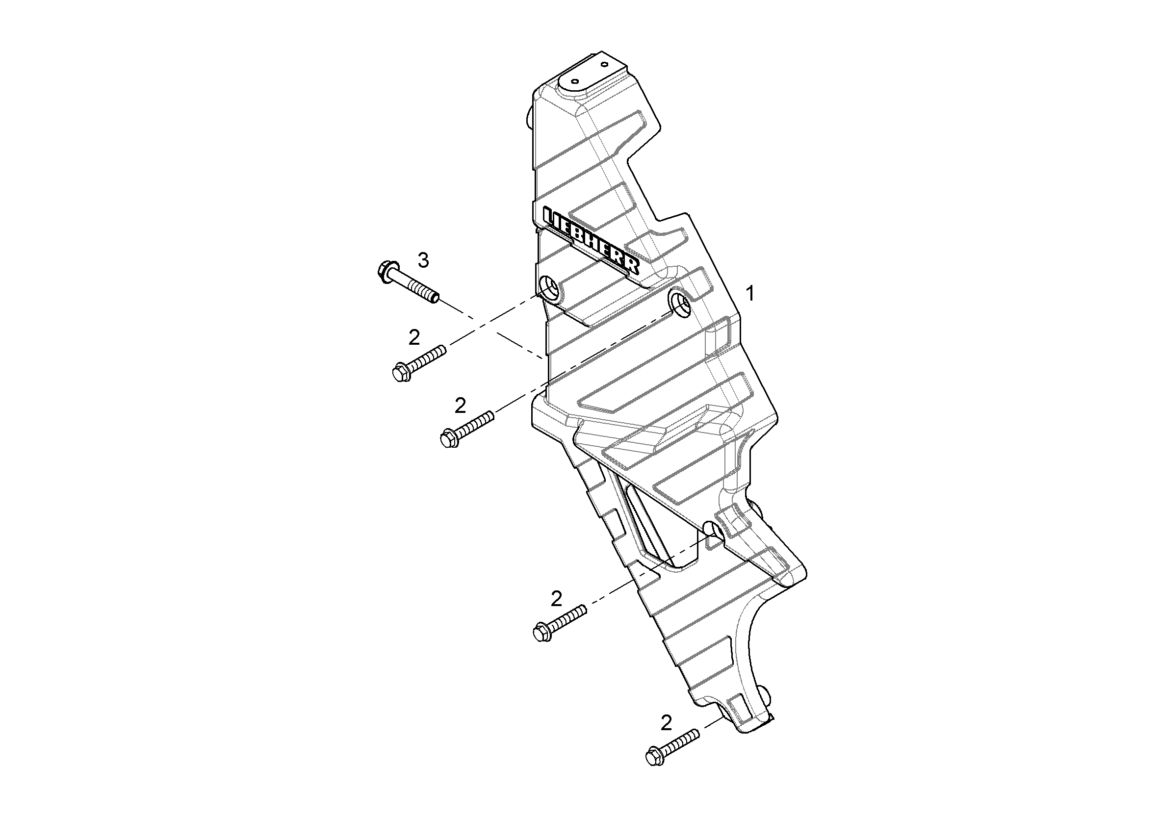 КОЖУХ 9076414 LIEBHERR