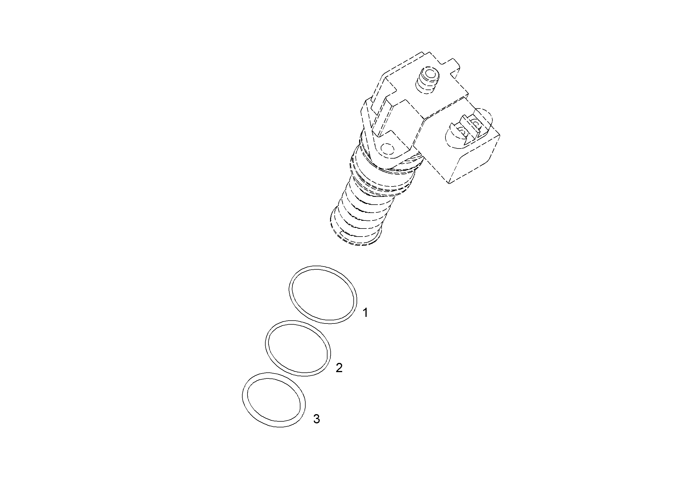 УПЛОТНИТЕЛЬНОЕ КОЛЬЦО 40X4 10040404 LIEBHERR
