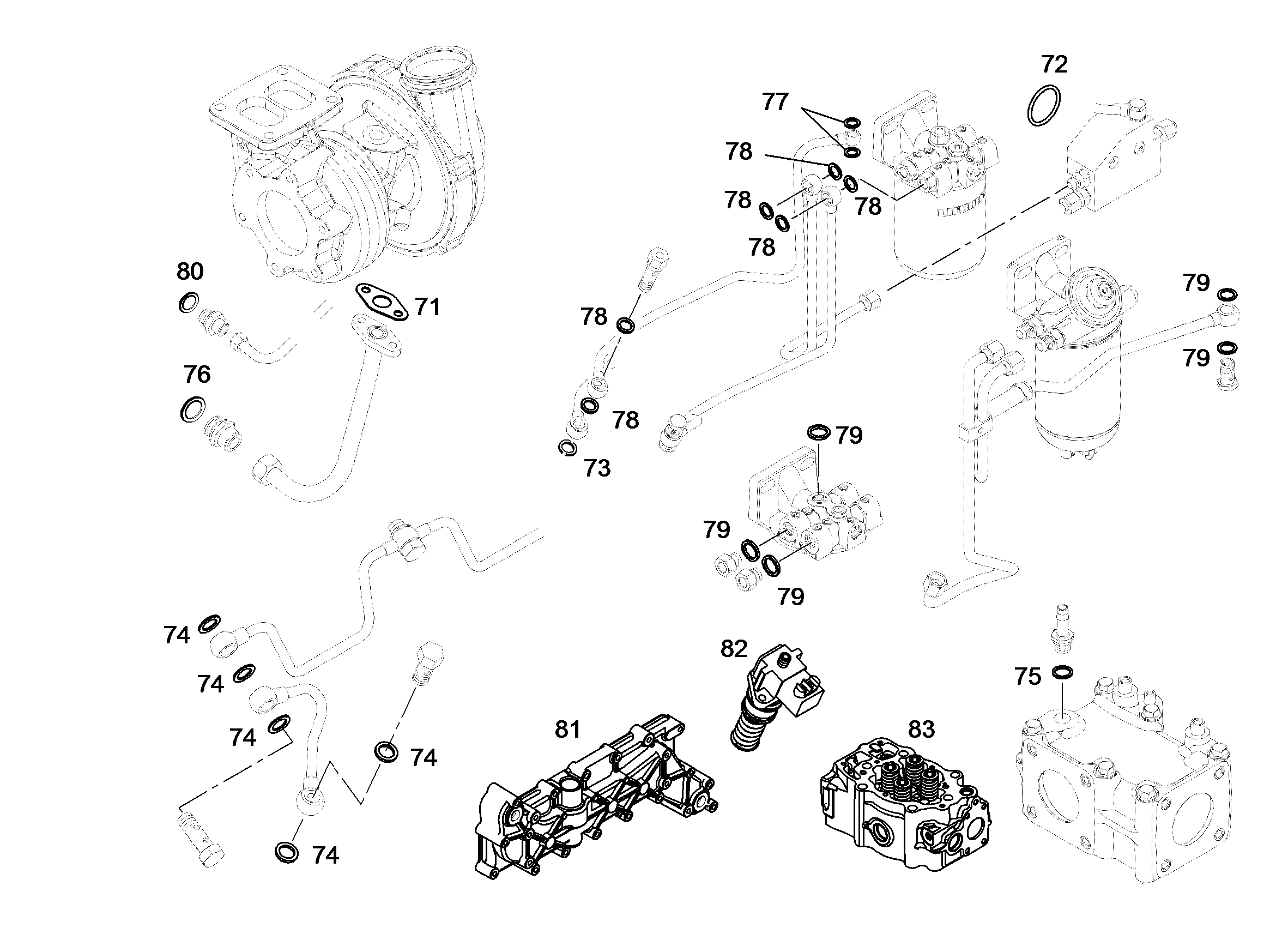 ПРОКЛАДКА 12,7X18,00X1,5 10011865 LIEBHERR