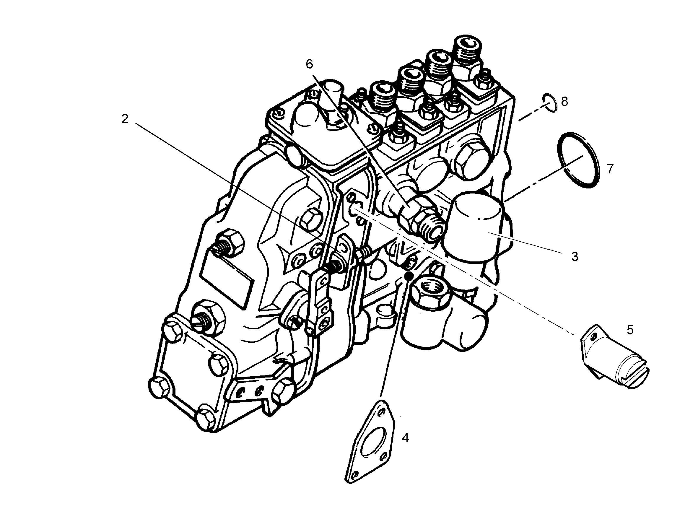 НАСОС ТОПЛИВОПЕРЕКАЧИВАЮЩИЙ 5700168 LIEBHERR