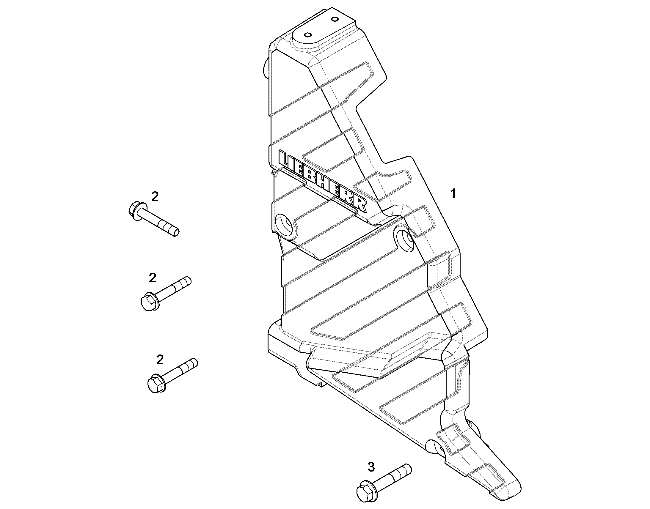 КОЖУХ 10125185 LIEBHERR