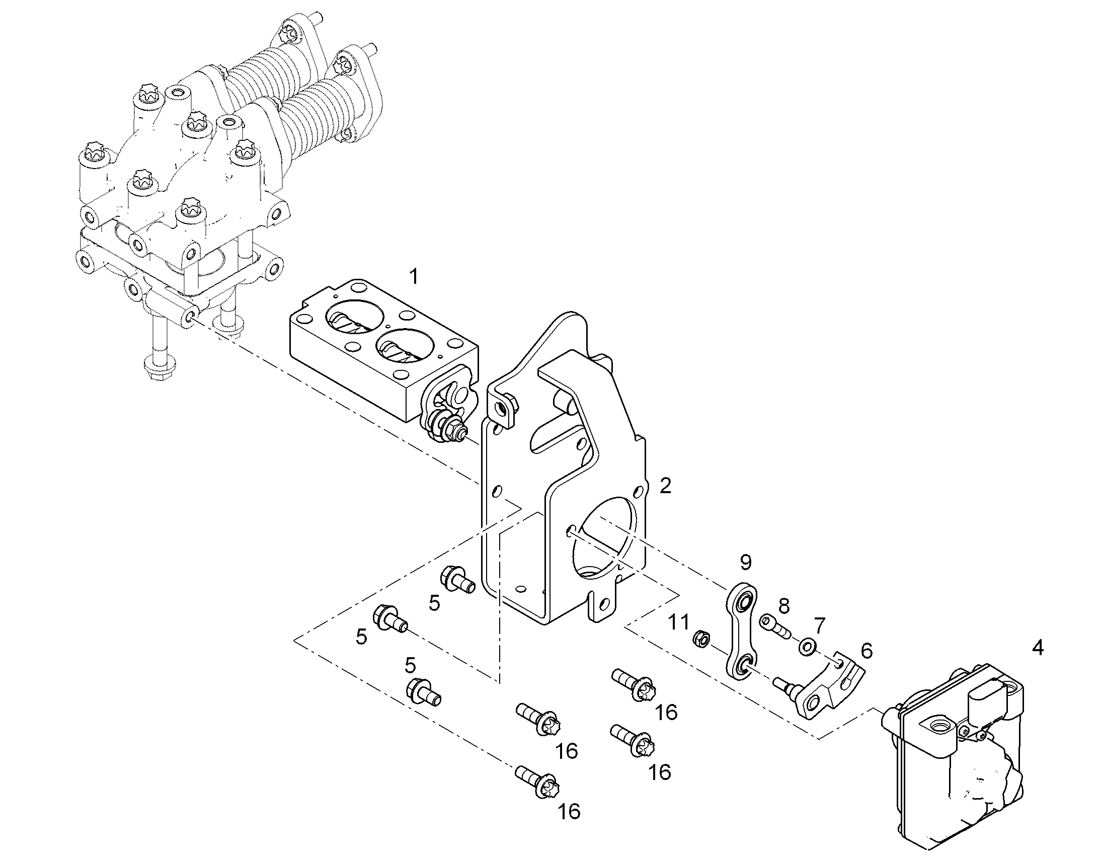 ВИНТ С ШЕСТИГРАННОЙ ГОЛОВКОЙ M8X18 21CrMoV5-7+QT C3J 10116243 LIEBHERR