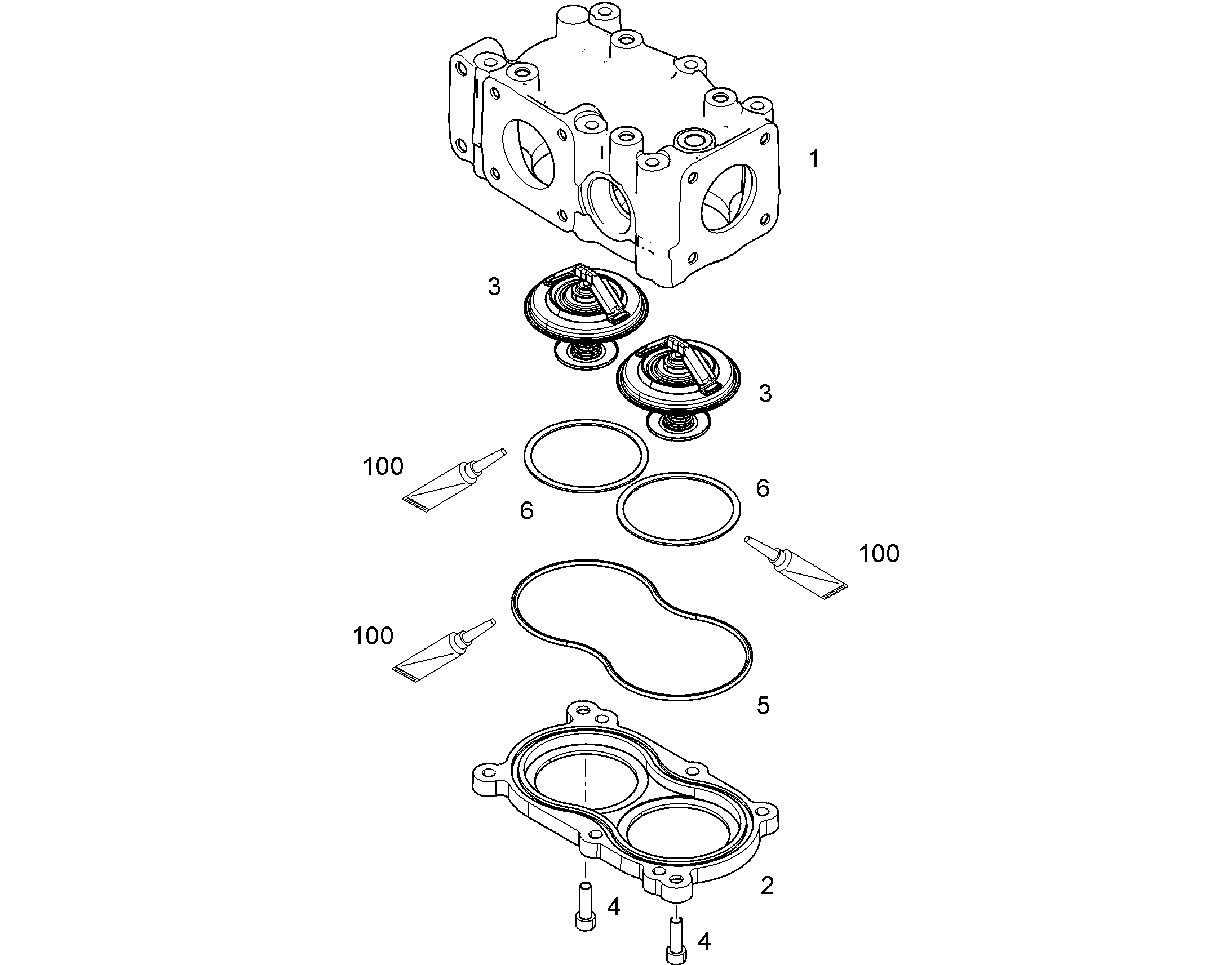 УПЛОТНИТЕЛЬНОЕ КОЛЬЦО ISO 3601-1 148,82X3,53 7380499 LIEBHERR