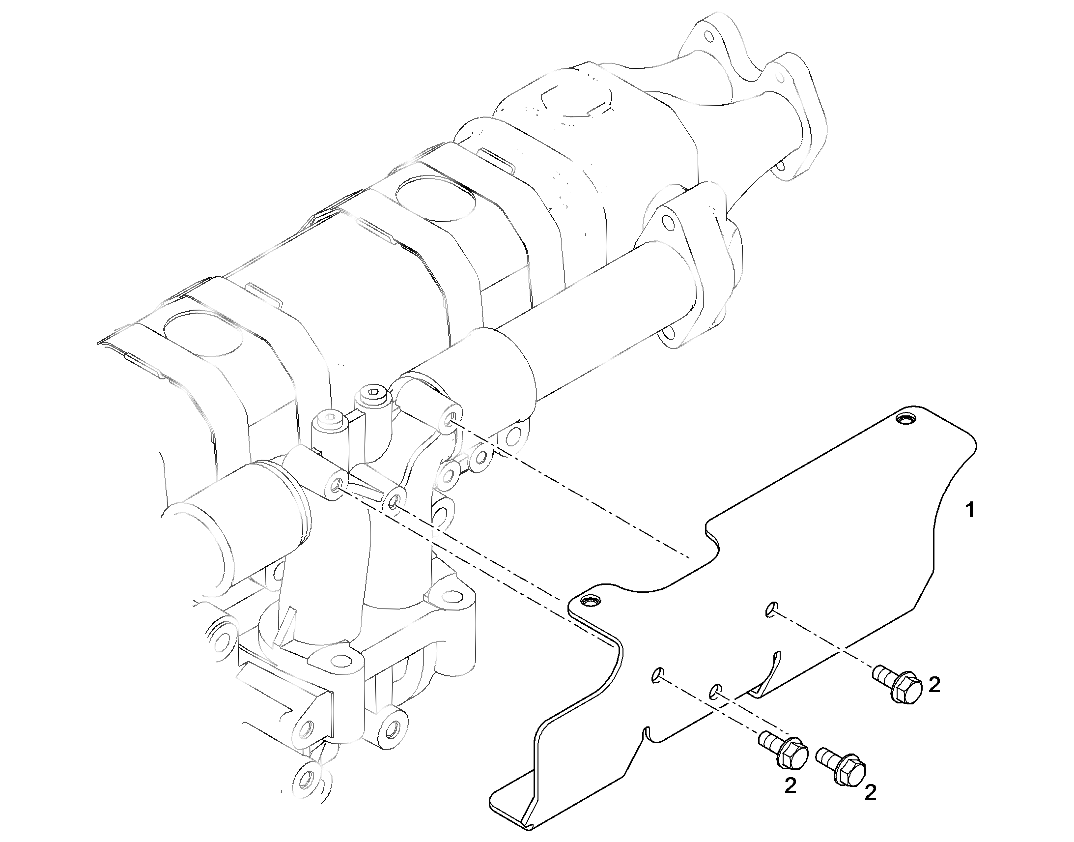 ЛИСТ ТЕРМОЗАЩИТНЫЙ 10135815 LIEBHERR