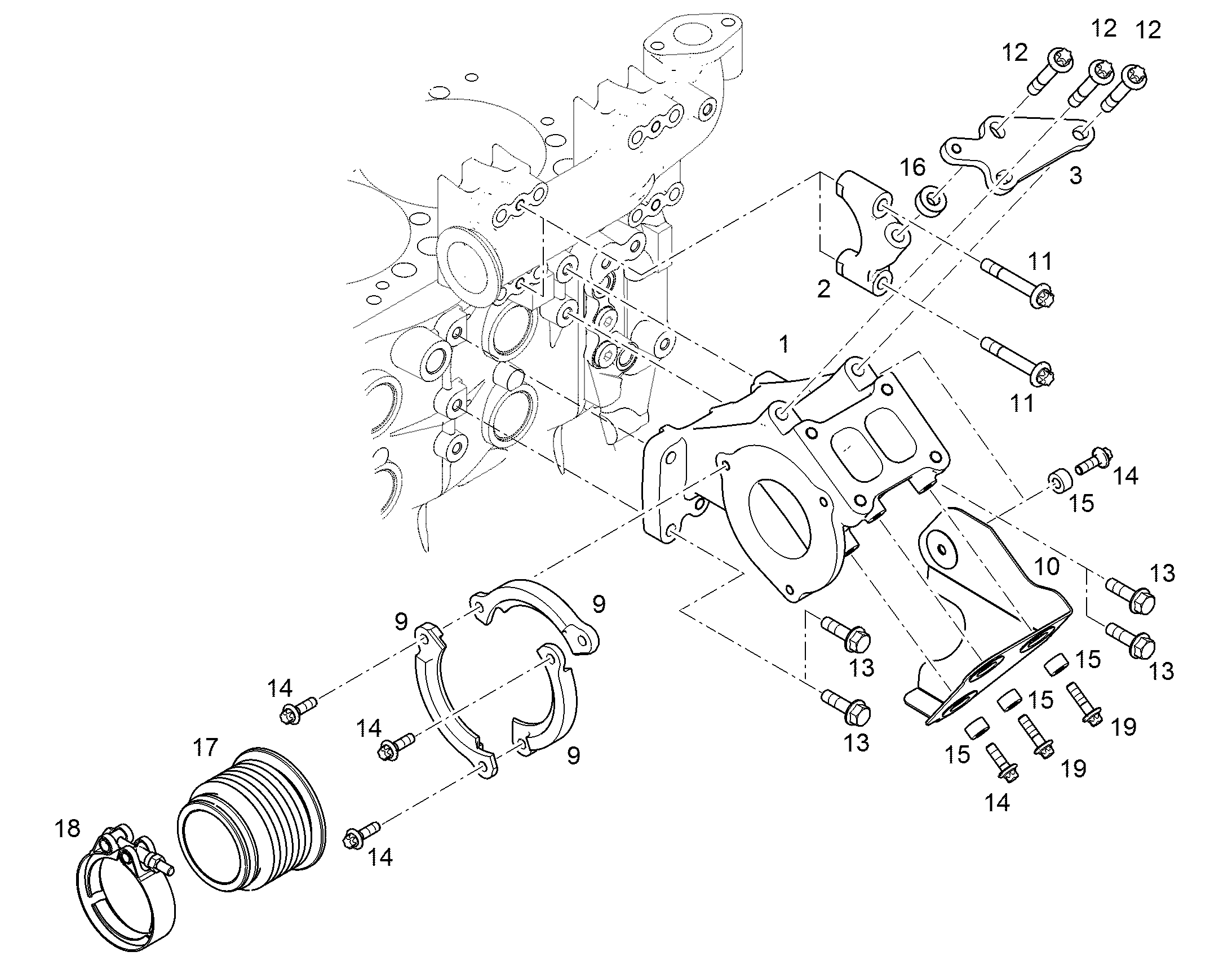 ВИНТ С ШЕСТИГРАННОЙ ГОЛОВКОЙ M8X25 21CrMoV5-7+QT C3J 10127323 LIEBHERR