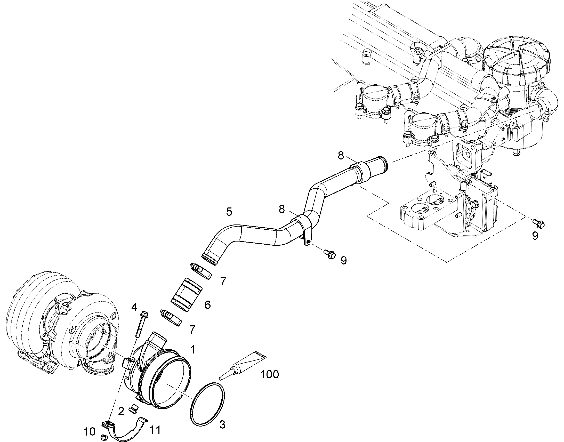СКОБА ДЛЯ КРЕПЛЕНИЯ ШЛАНГА DIN 3017-1 A 41 32-50X13 W2-2 7615767 LIEBHERR