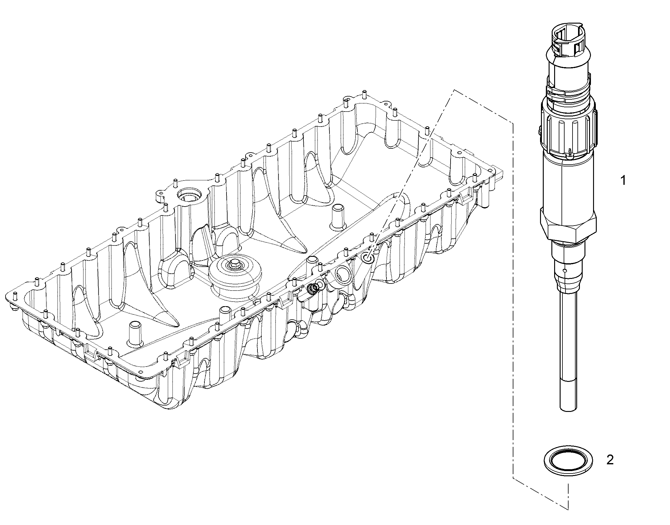 ДАТЧИК УРОВНЯ 10816943 LIEBHERR