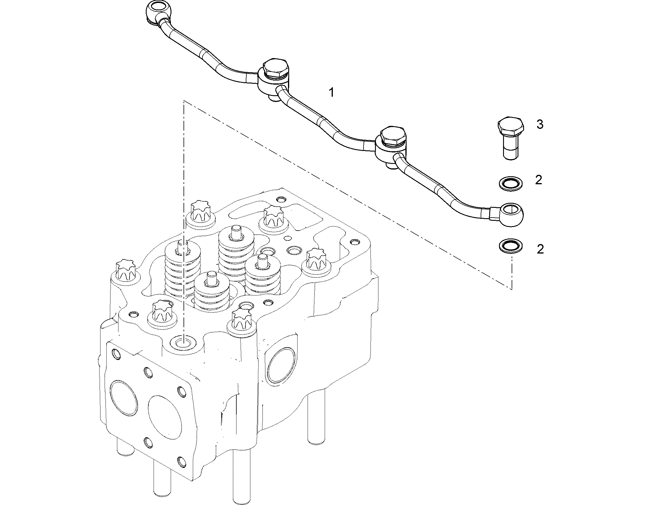 ТРУБОПРОВОД 10149698 LIEBHERR