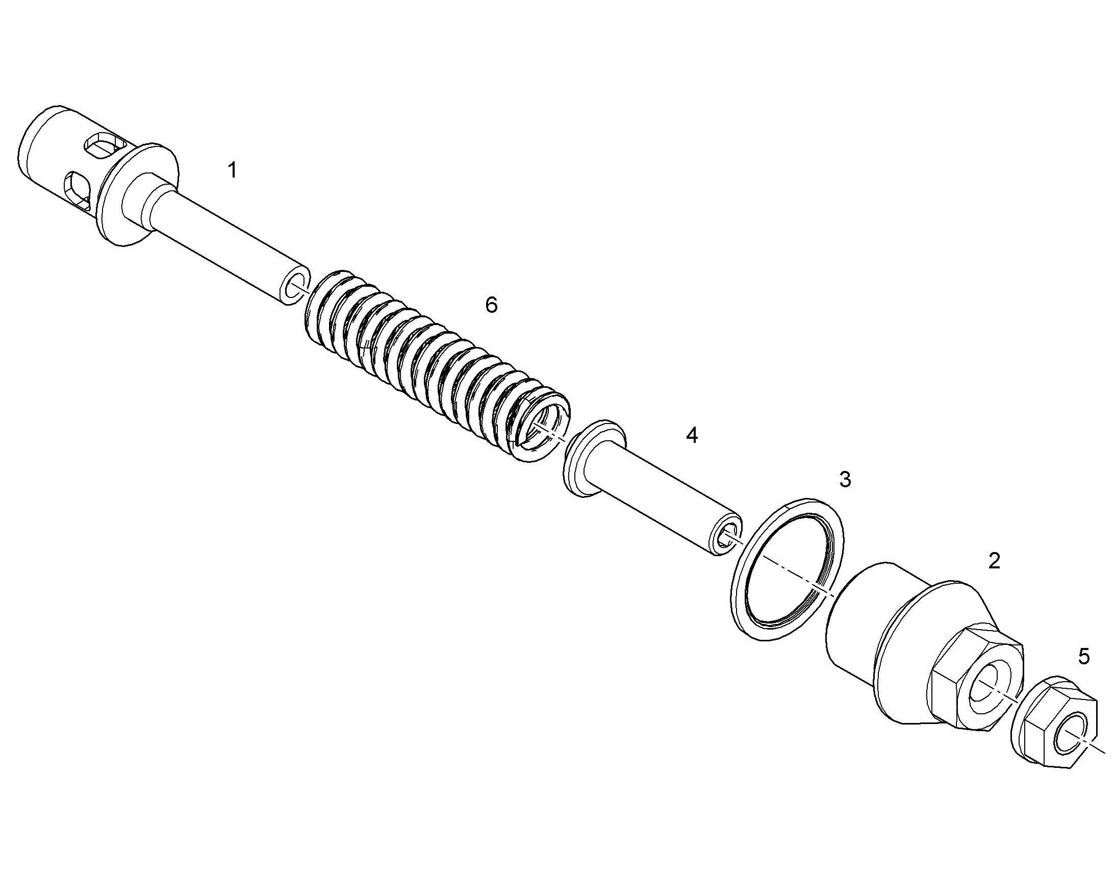 Прижимная пружина 3,2X16,8X100,7 10129501 LIEBHERR
