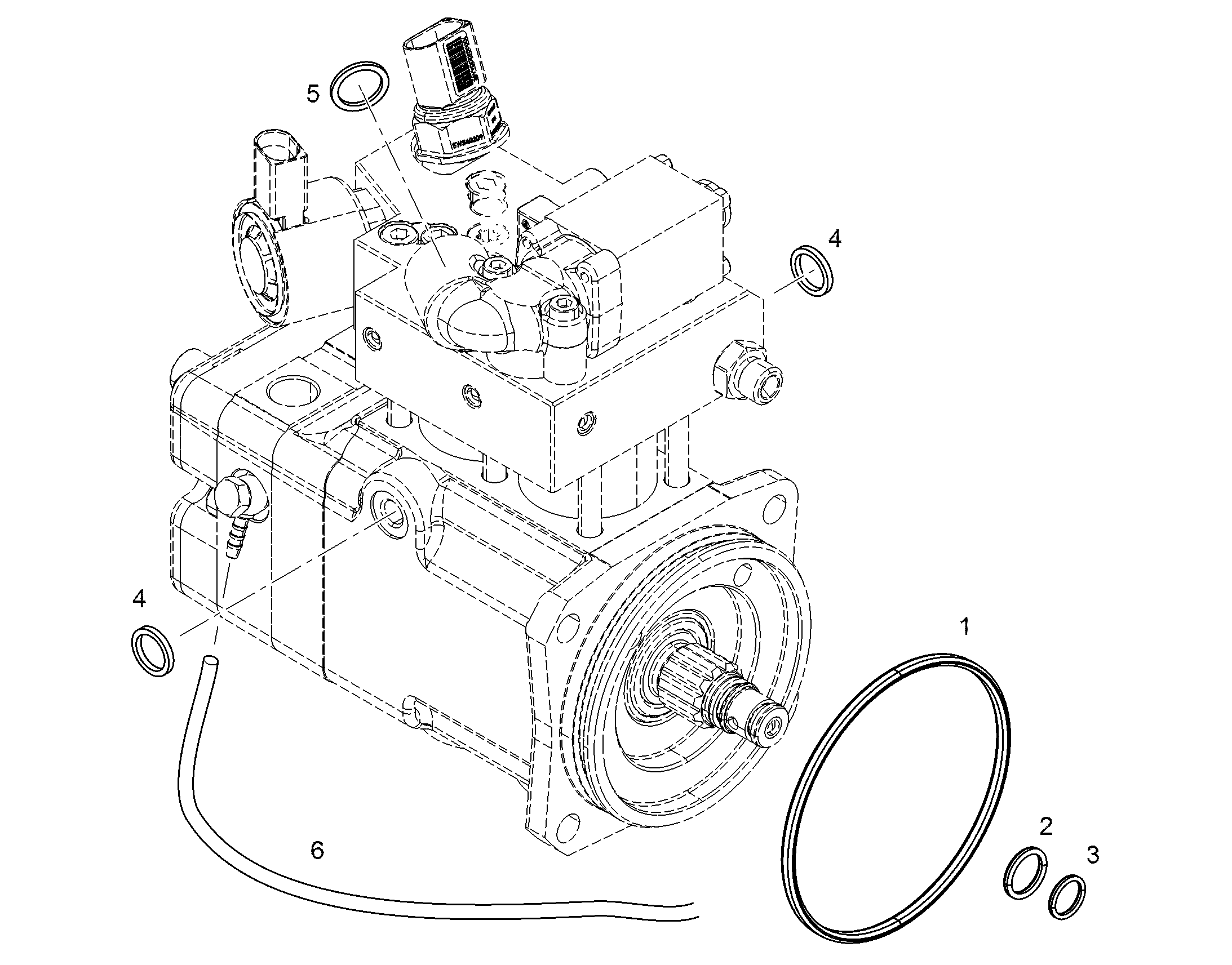 УПЛОТНИТЕЛЬНОЕ КОЛЬЦО 12X2 10128678 LIEBHERR