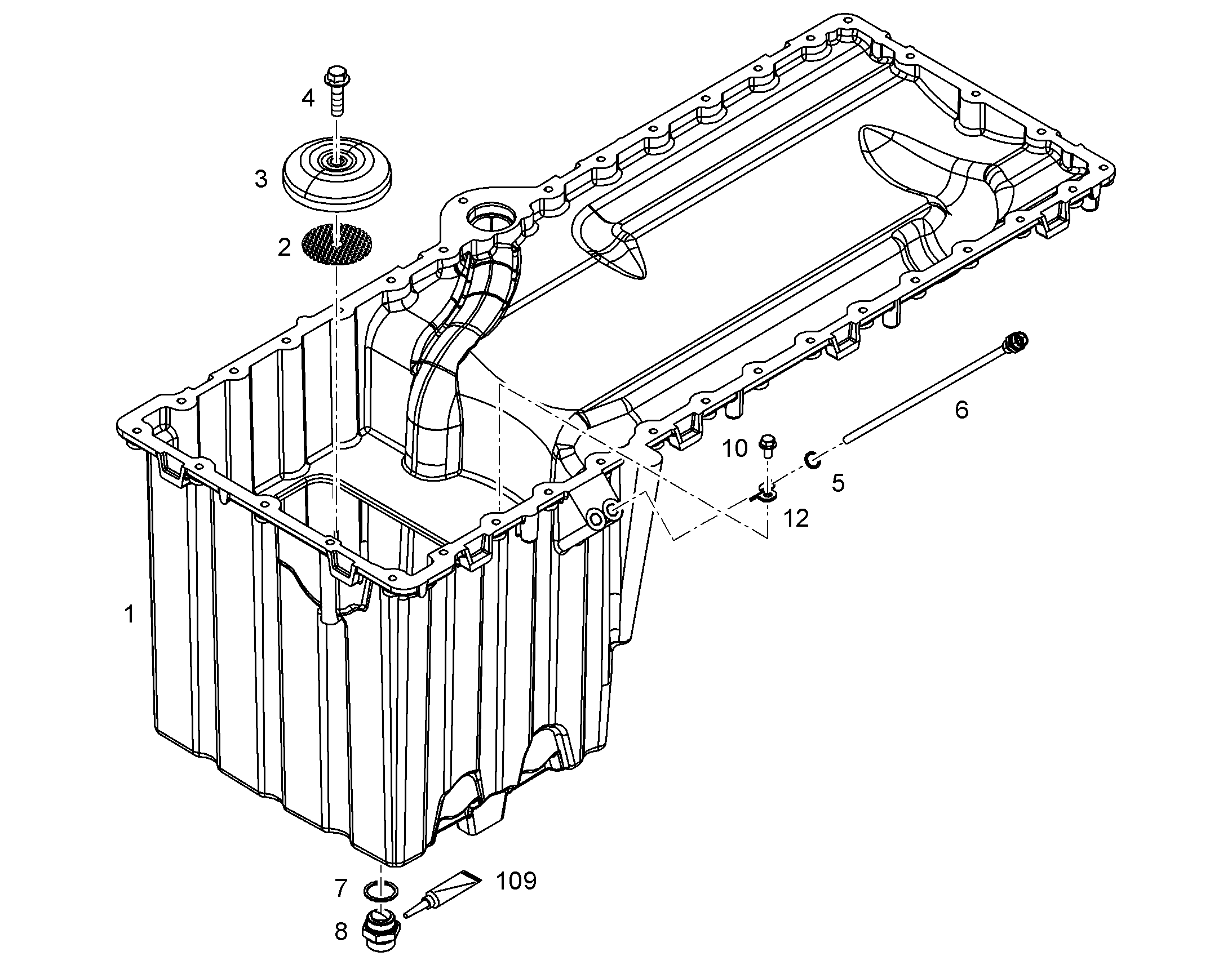 ВАННА МАСЛЯННАЯ 10155275 LIEBHERR