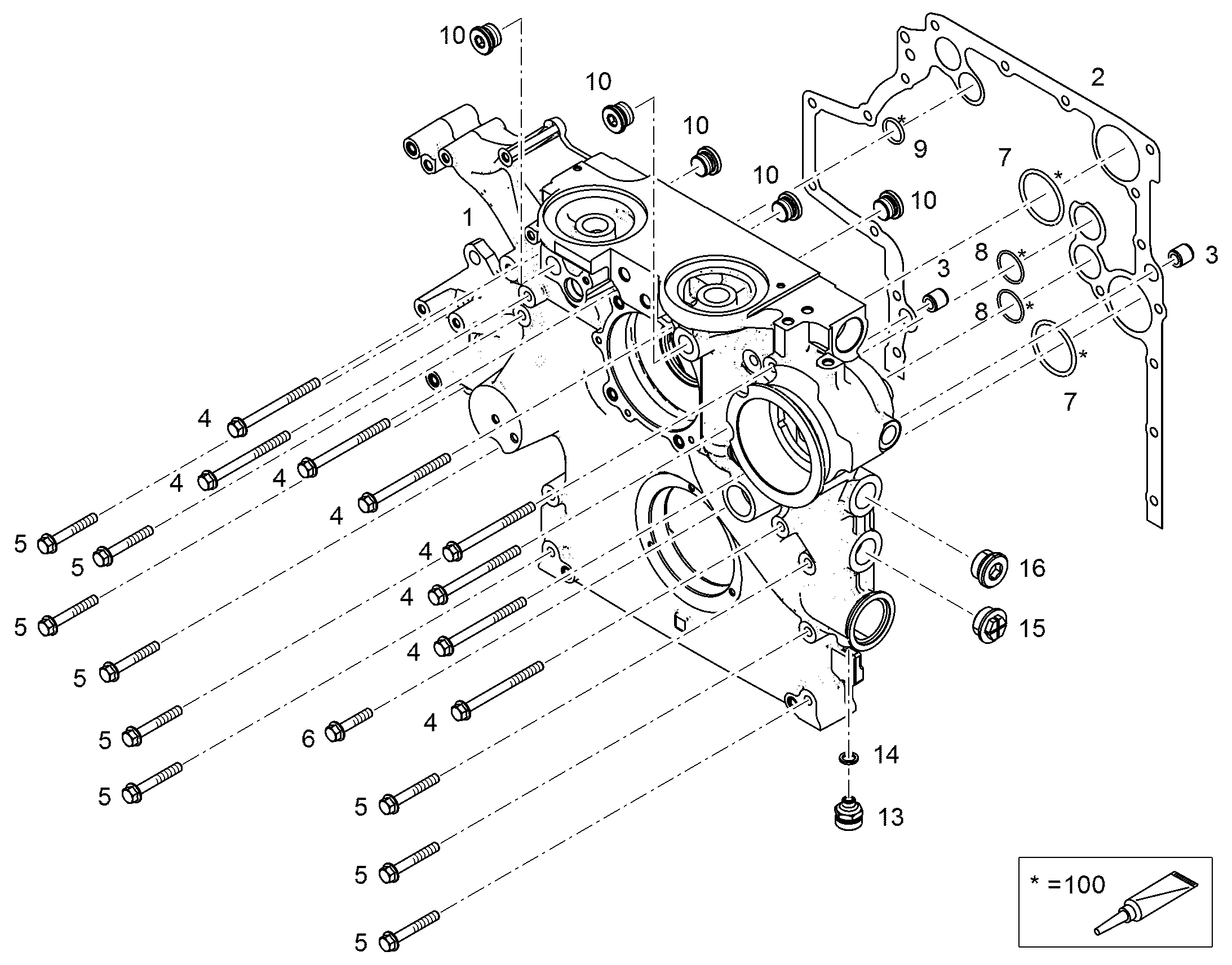 ЗАГЛУШКА РЕЗЬБОВАЯ M24X1,5 ED-FPM 10041903 LIEBHERR