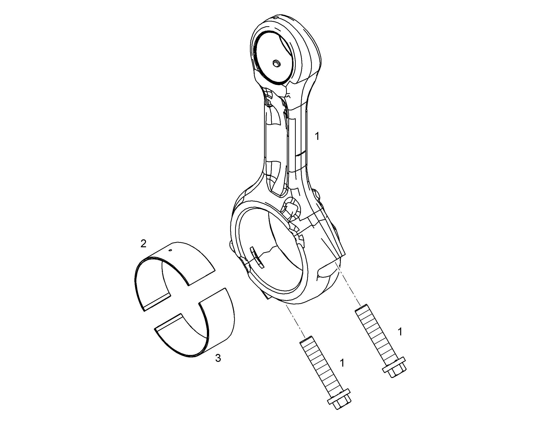 ПОДШИПНИК ШАТУННЫЙ 9075607 LIEBHERR