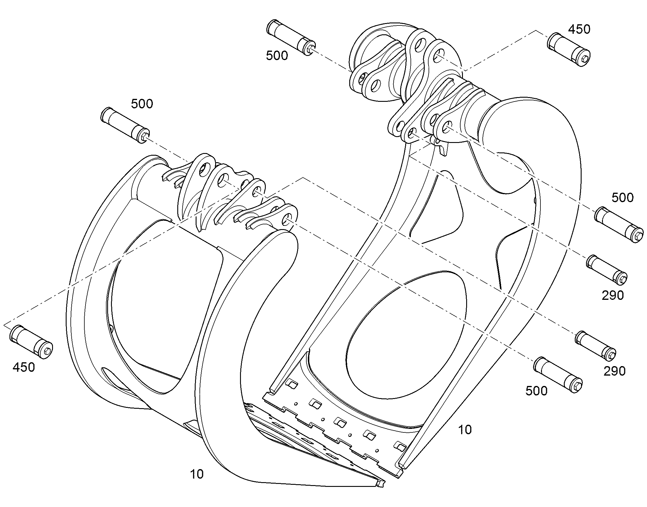 PASSFIX-БОЛТЫ 80X236X170 94010822 LIEBHERR