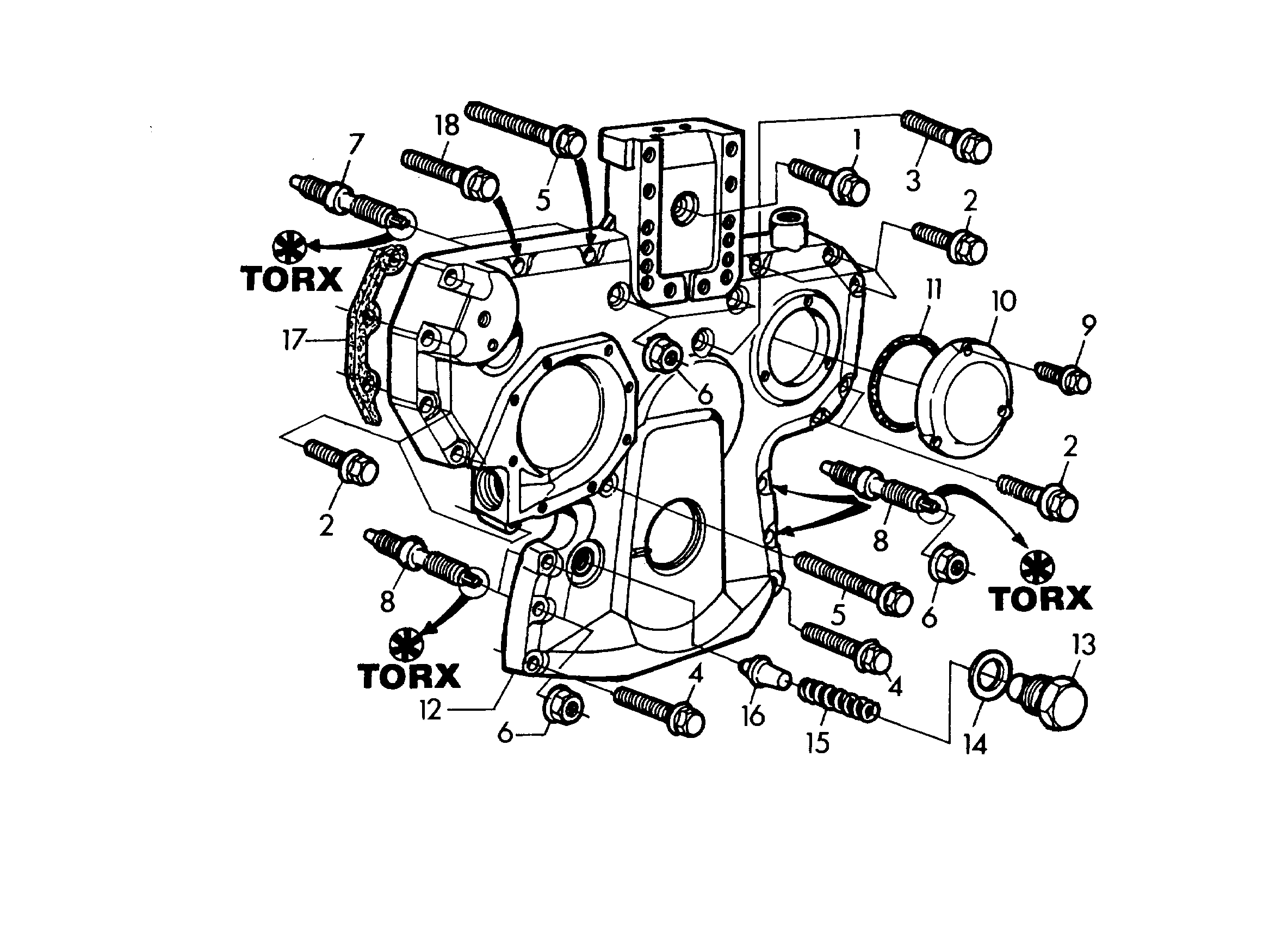 ГАЙКА ФЛАНЦЕВАЯ M10 7090102 LIEBHERR
