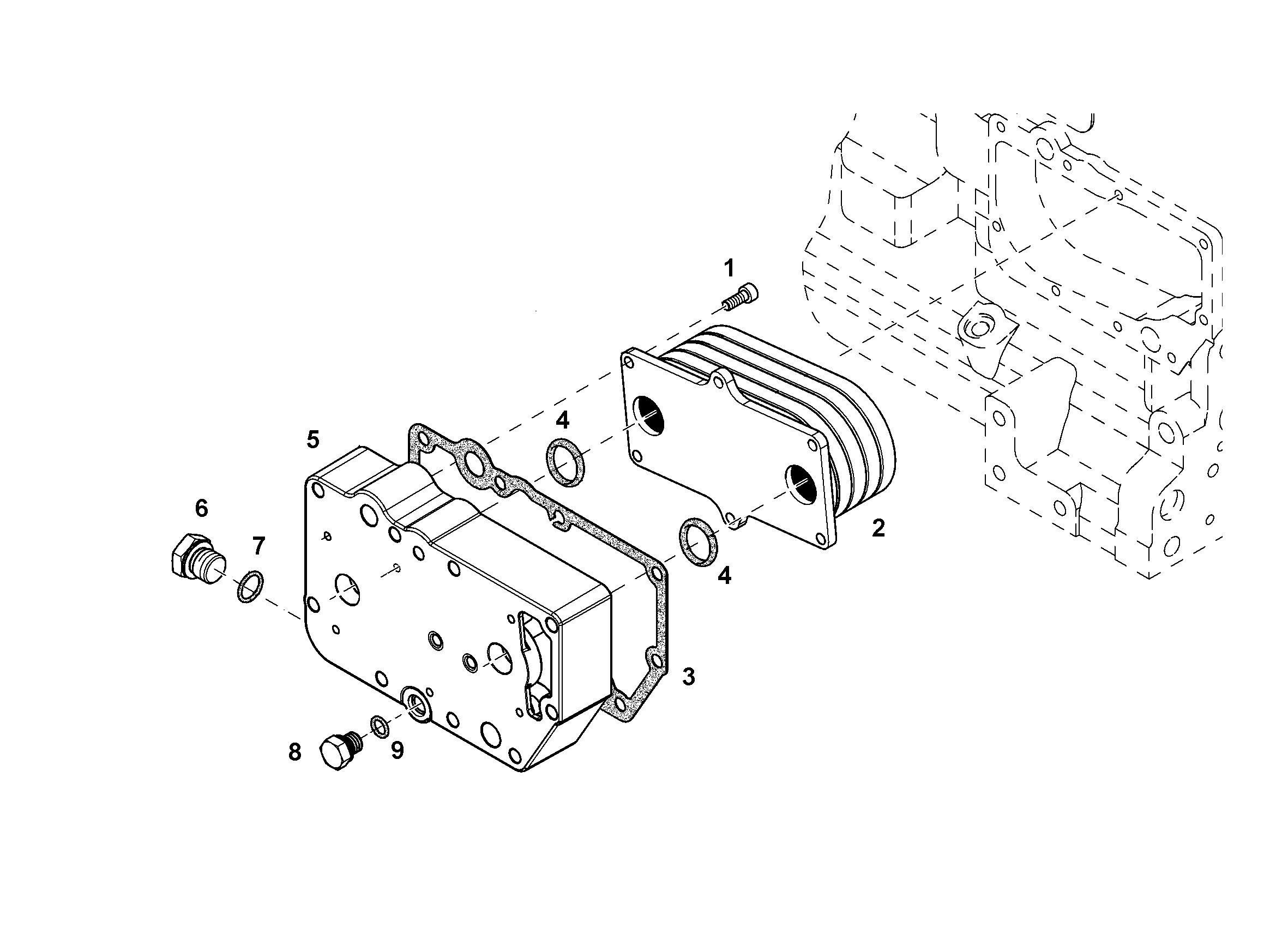 ЗАГЛУШКА РЕЗЬБОВАЯ 7090558 LIEBHERR