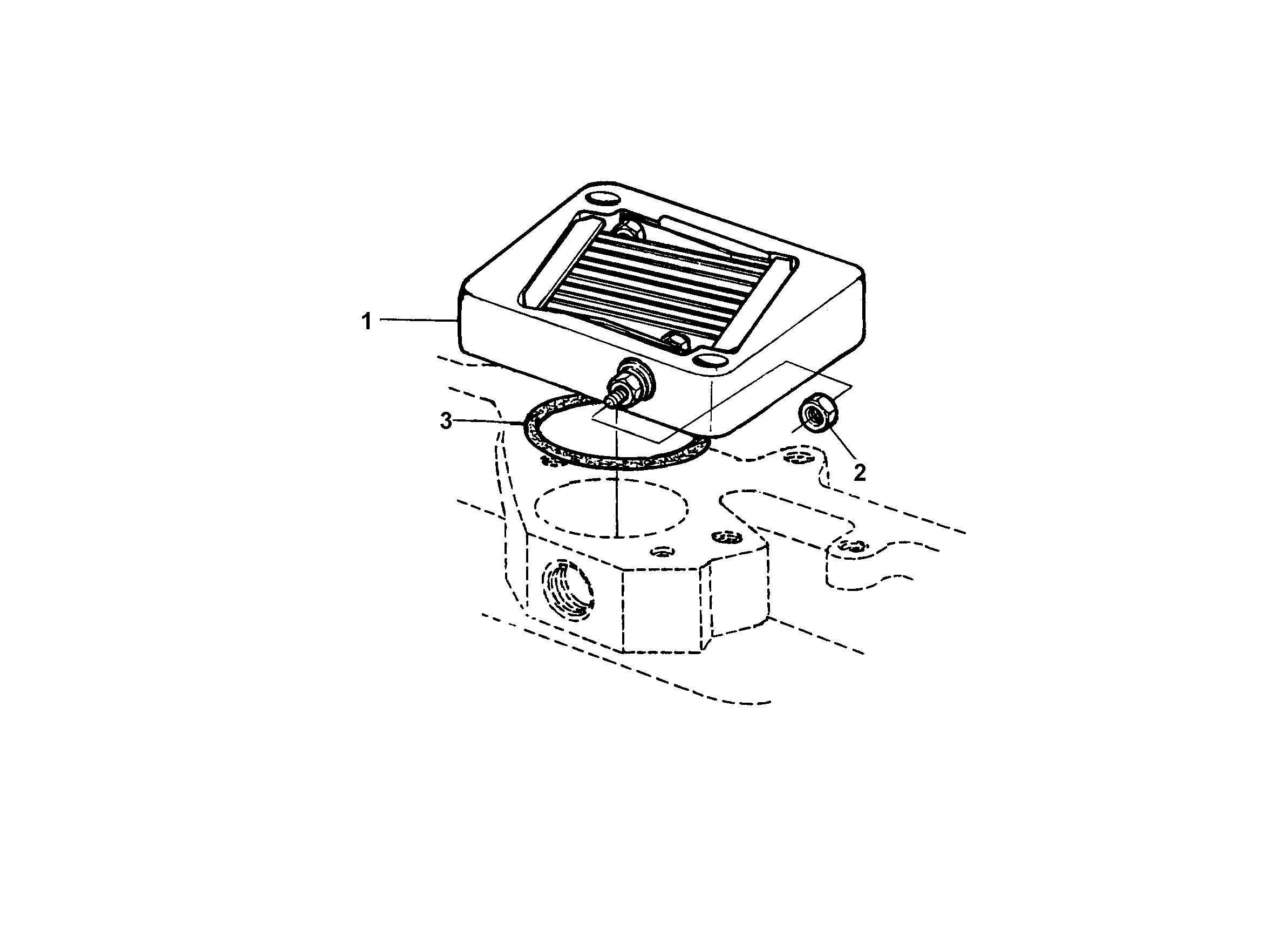 ШЕСТИГРАННАЯ ГАЙКА M6 7090322 LIEBHERR