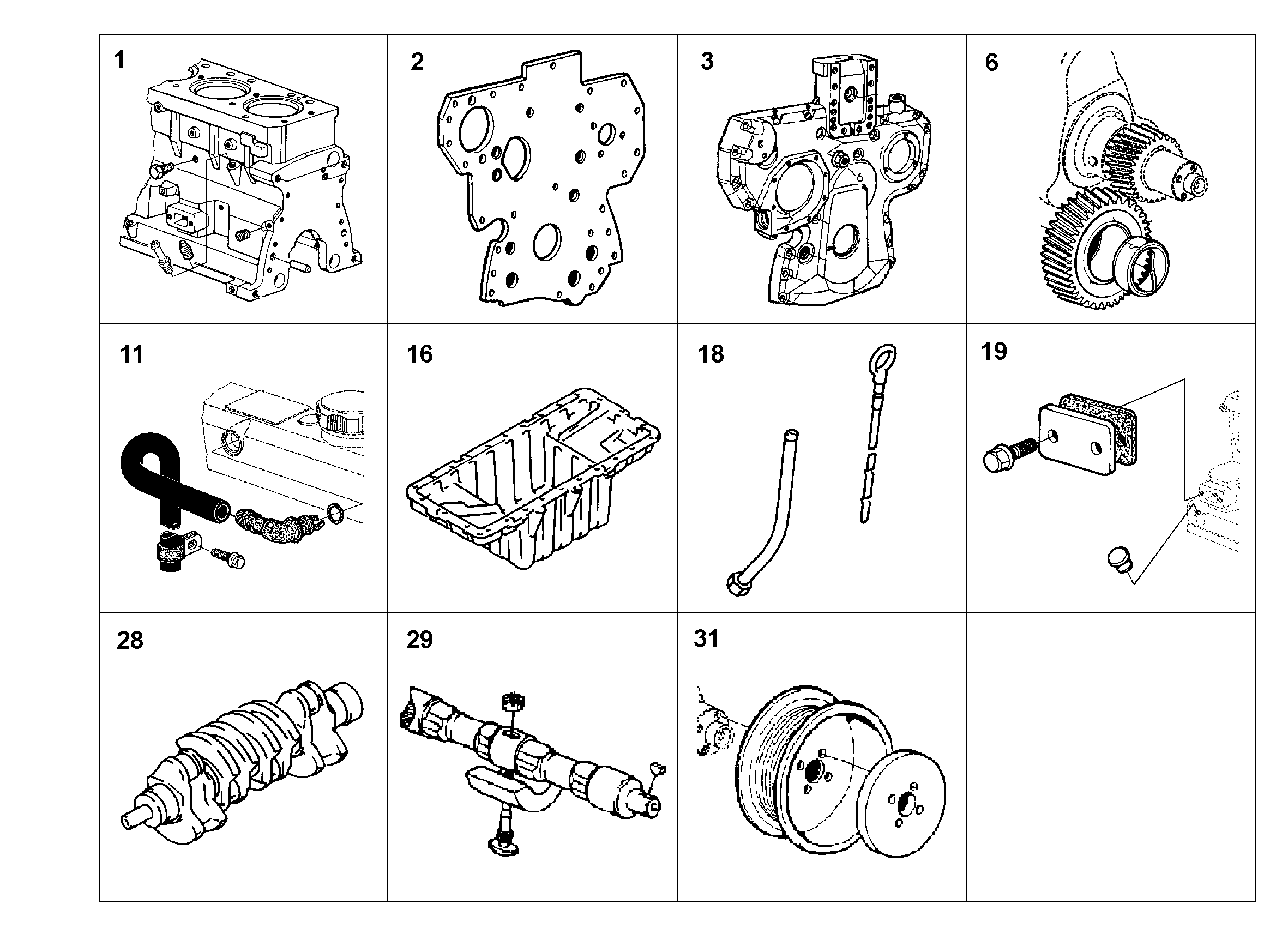 КАРТЕР РАСПРЕДЕЛИТЕЛЯ МОНТАЖ 9738316 LIEBHERR