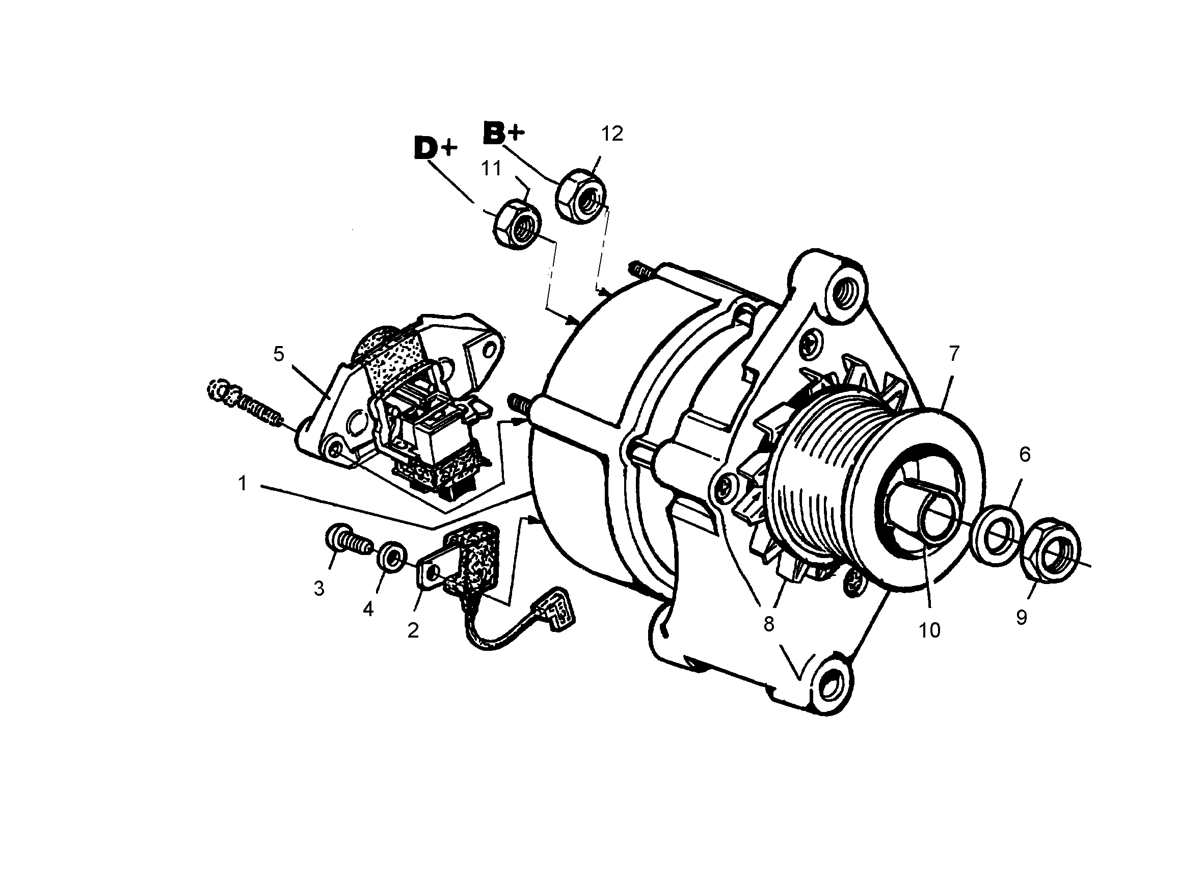 ШЕСТИГРАННАЯ ГАЙКА M16 7090146 LIEBHERR