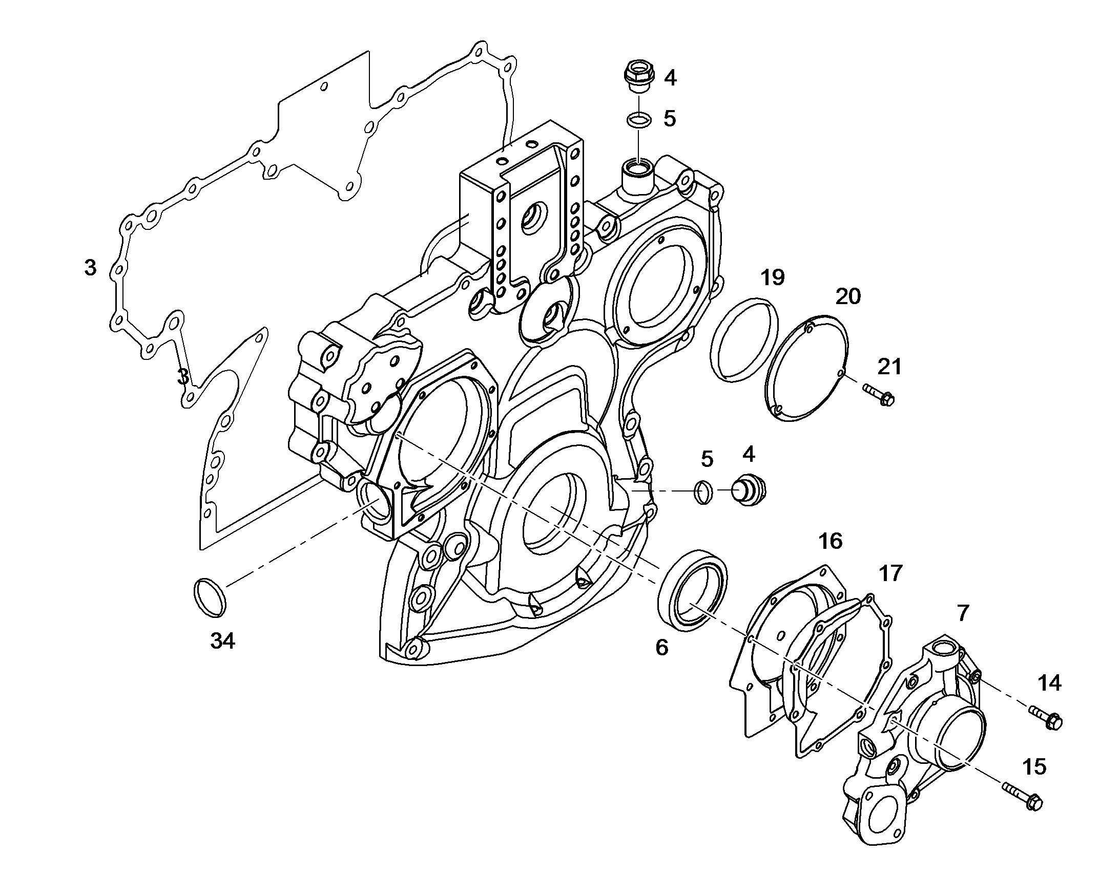 КОМПЛЕКТ УПЛОТНЕНИЙ 10489596 LIEBHERR