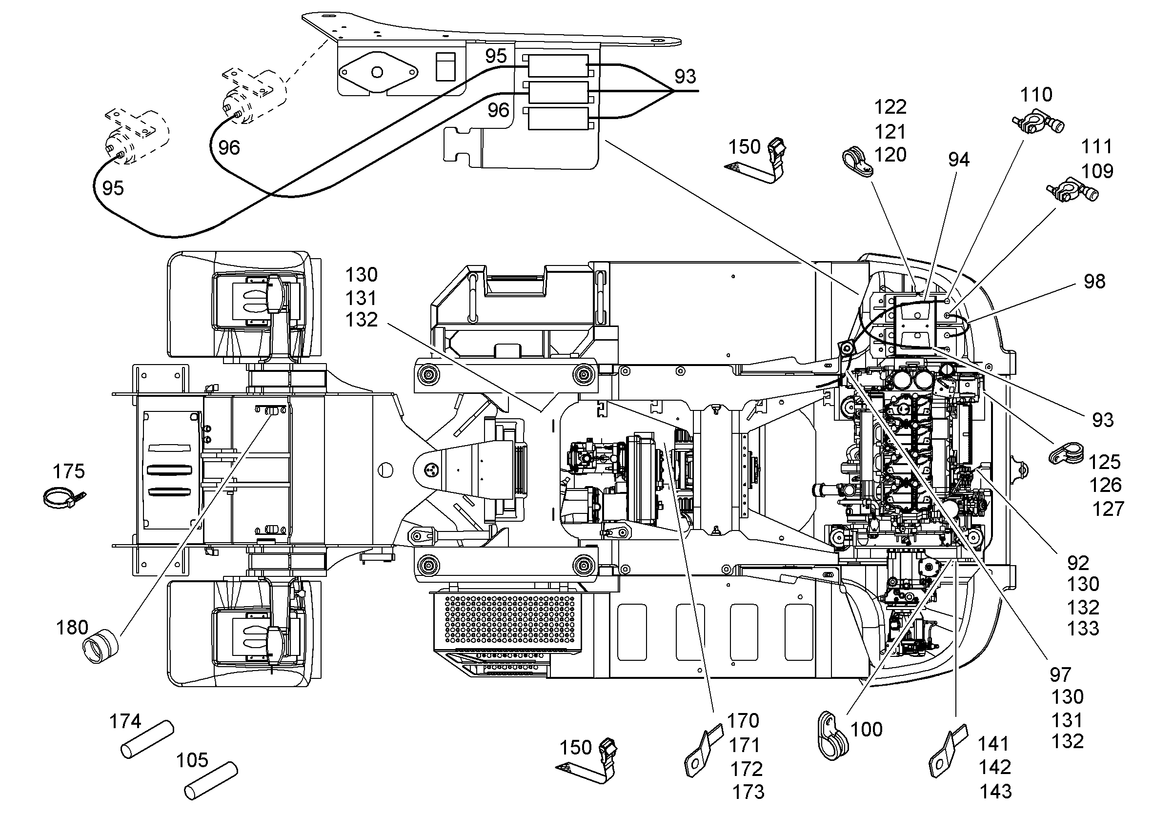 ЗАЖИМ ЛЕНТОЧНЫЙ 4,8X200 7001877 LIEBHERR