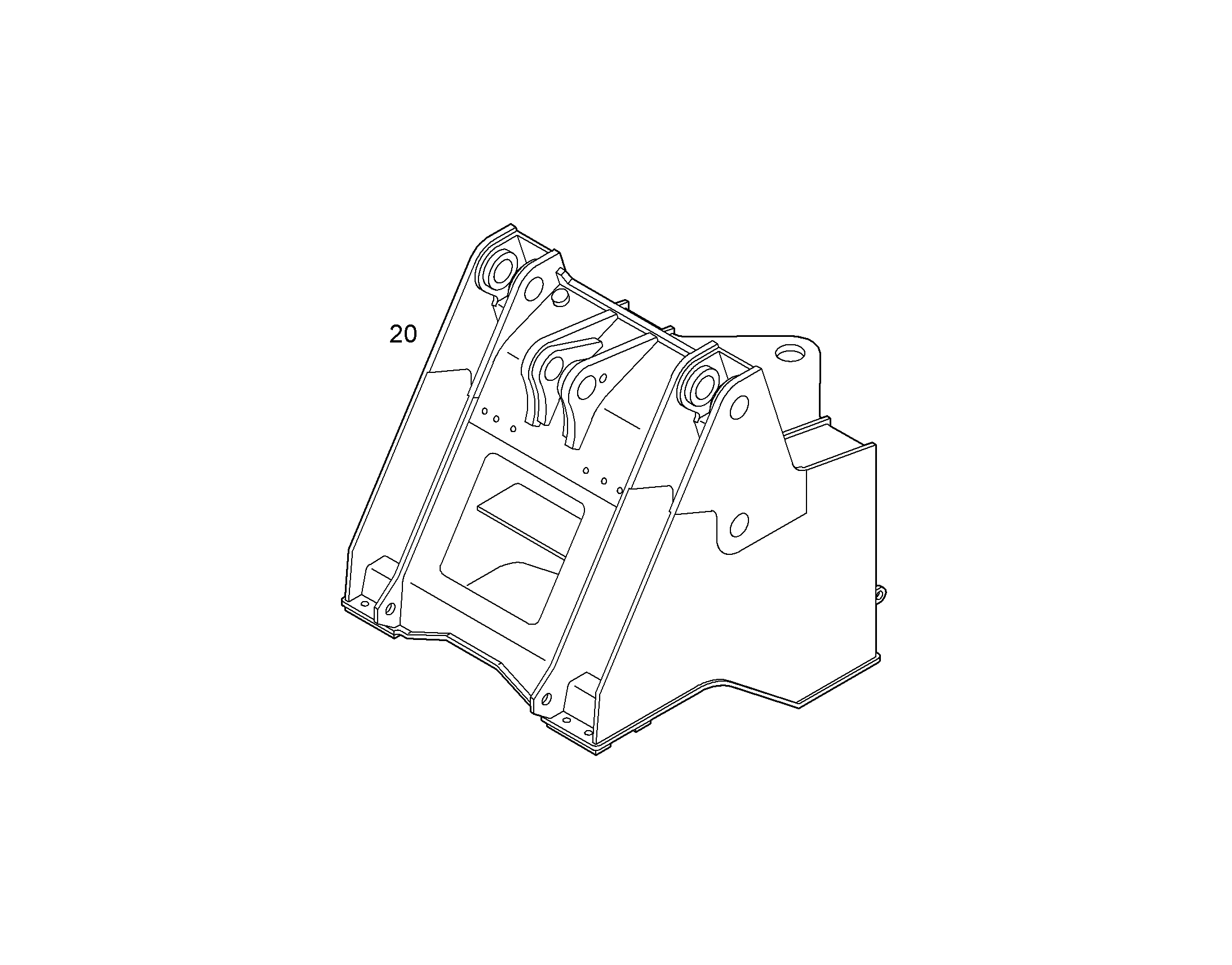 ПЕРЕД.ТЕЛЕЖКА ДЛЯ Z-КИНЕМАТИКИ 10497894 LIEBHERR