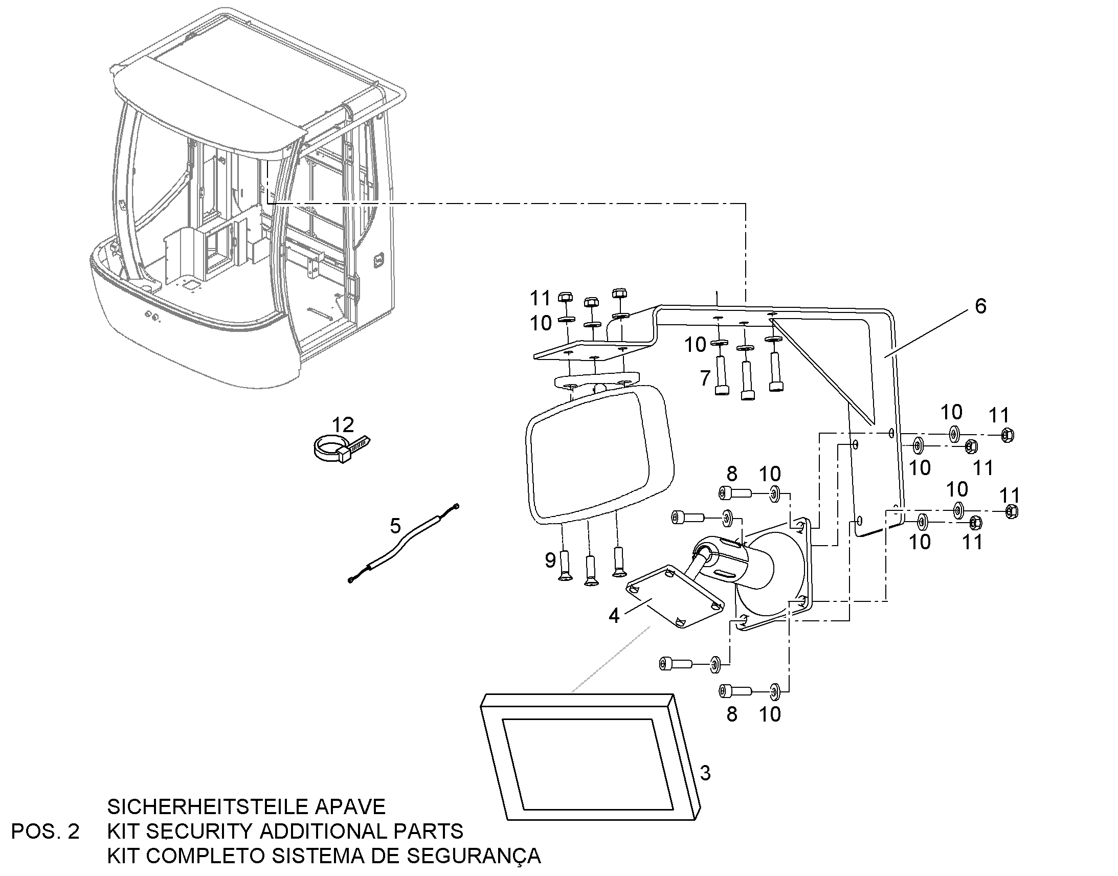 МОНИТОР 11067034 LIEBHERR