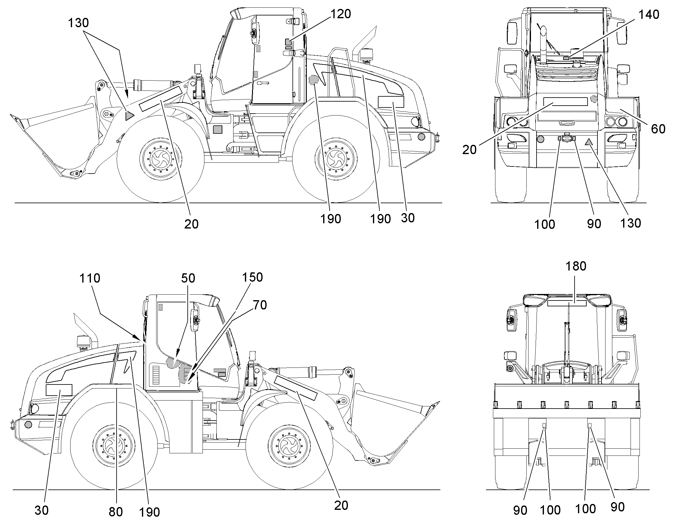 ТАБЛИЧКА LIEBHERR 973mmX130mm 8921146 LIEBHERR