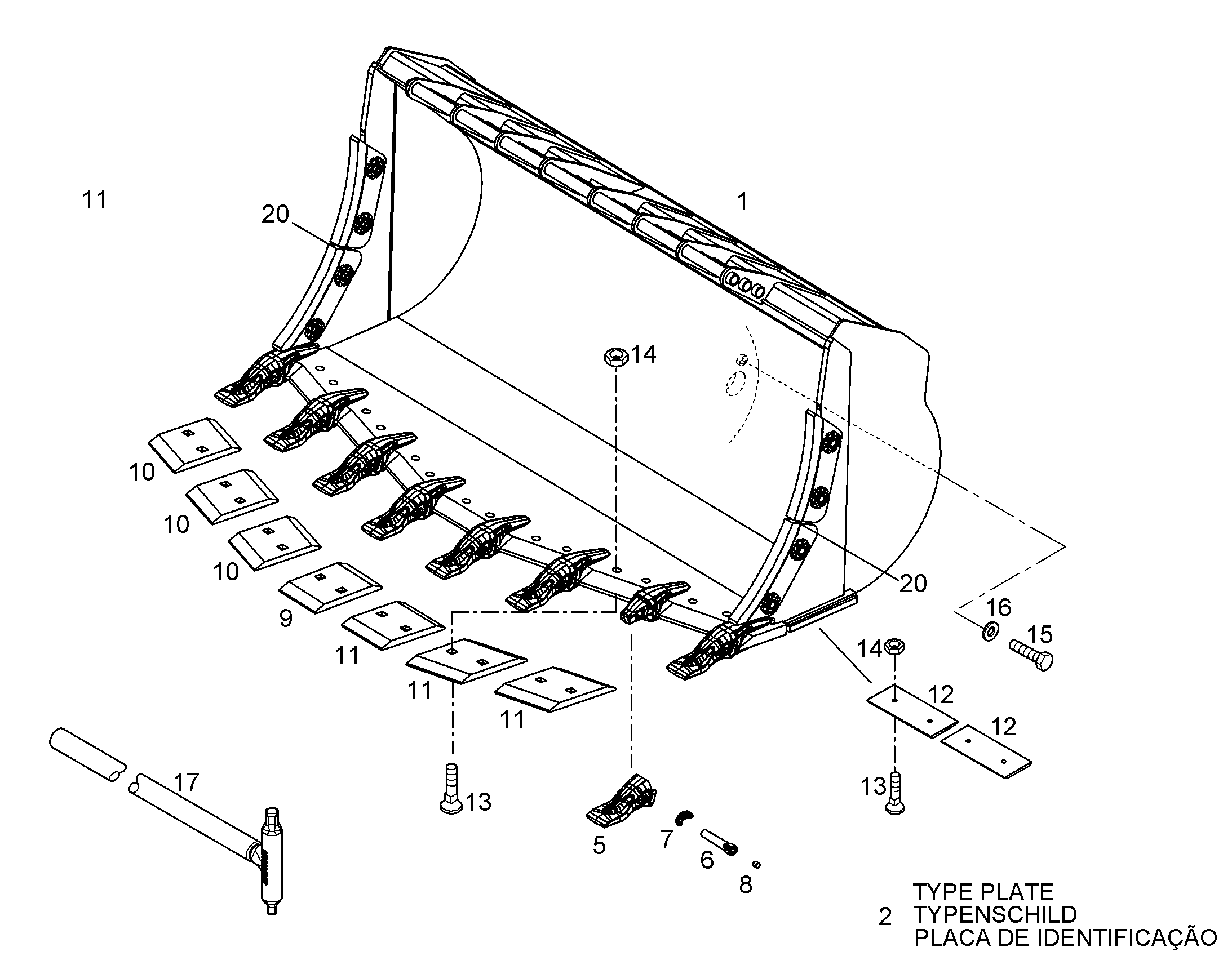 СЪЕМНЫЙ ИНСТРУМЕНТ 10451202 LIEBHERR