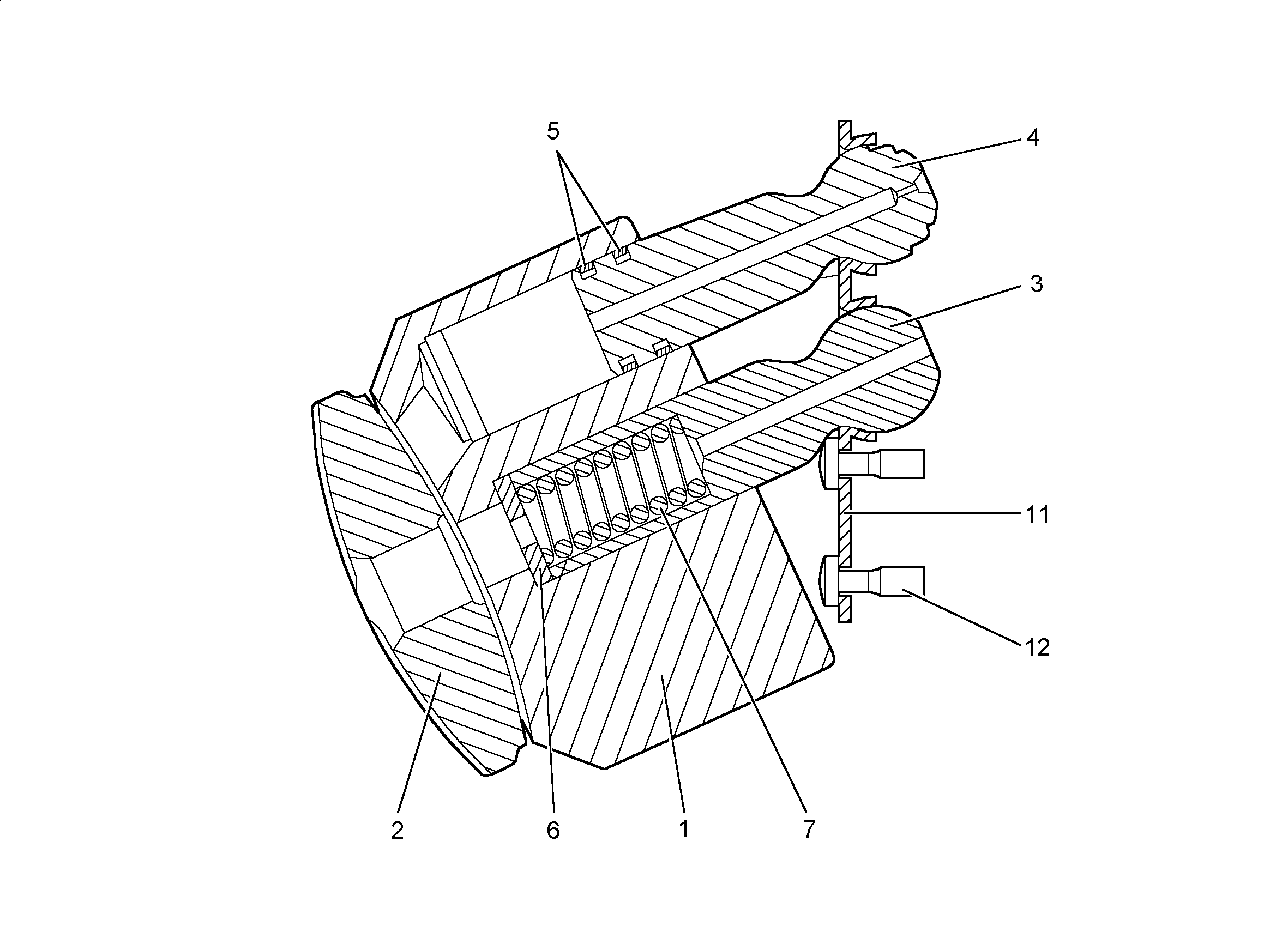ЦАПФА СРЕДНЯЯ 7024078 LIEBHERR