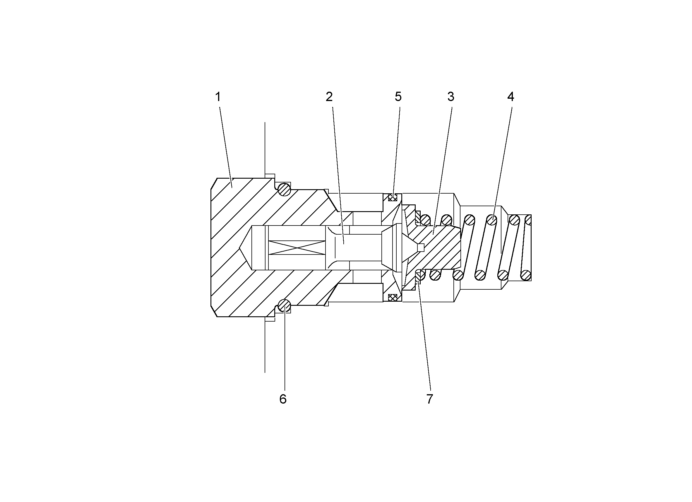 ЗАГЛУШКА РЕЗЬБОВАЯ 7028147 LIEBHERR