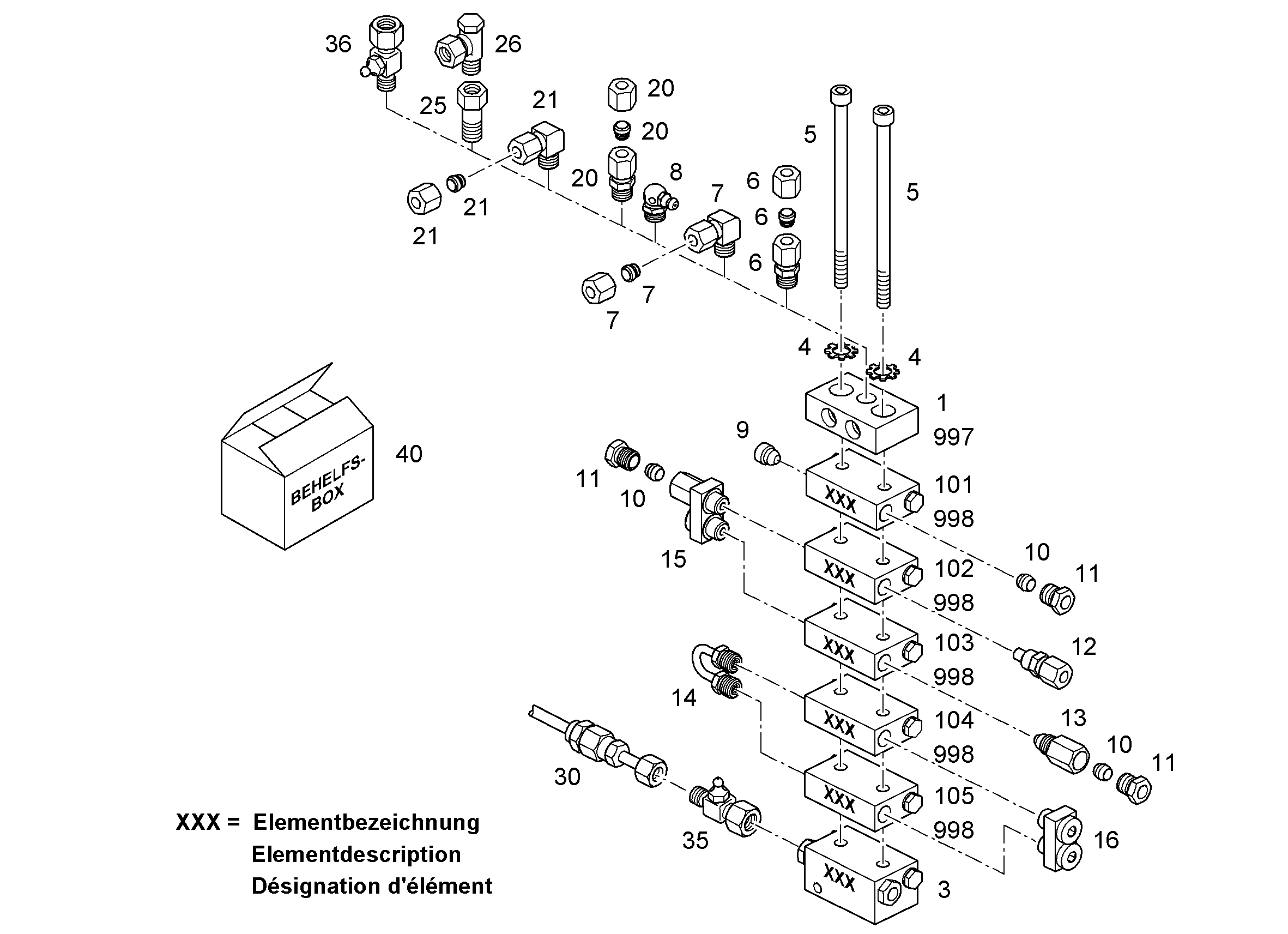 СОЕДИНЕНИЕ РЕЗЬБОВОЕ 10342221 LIEBHERR