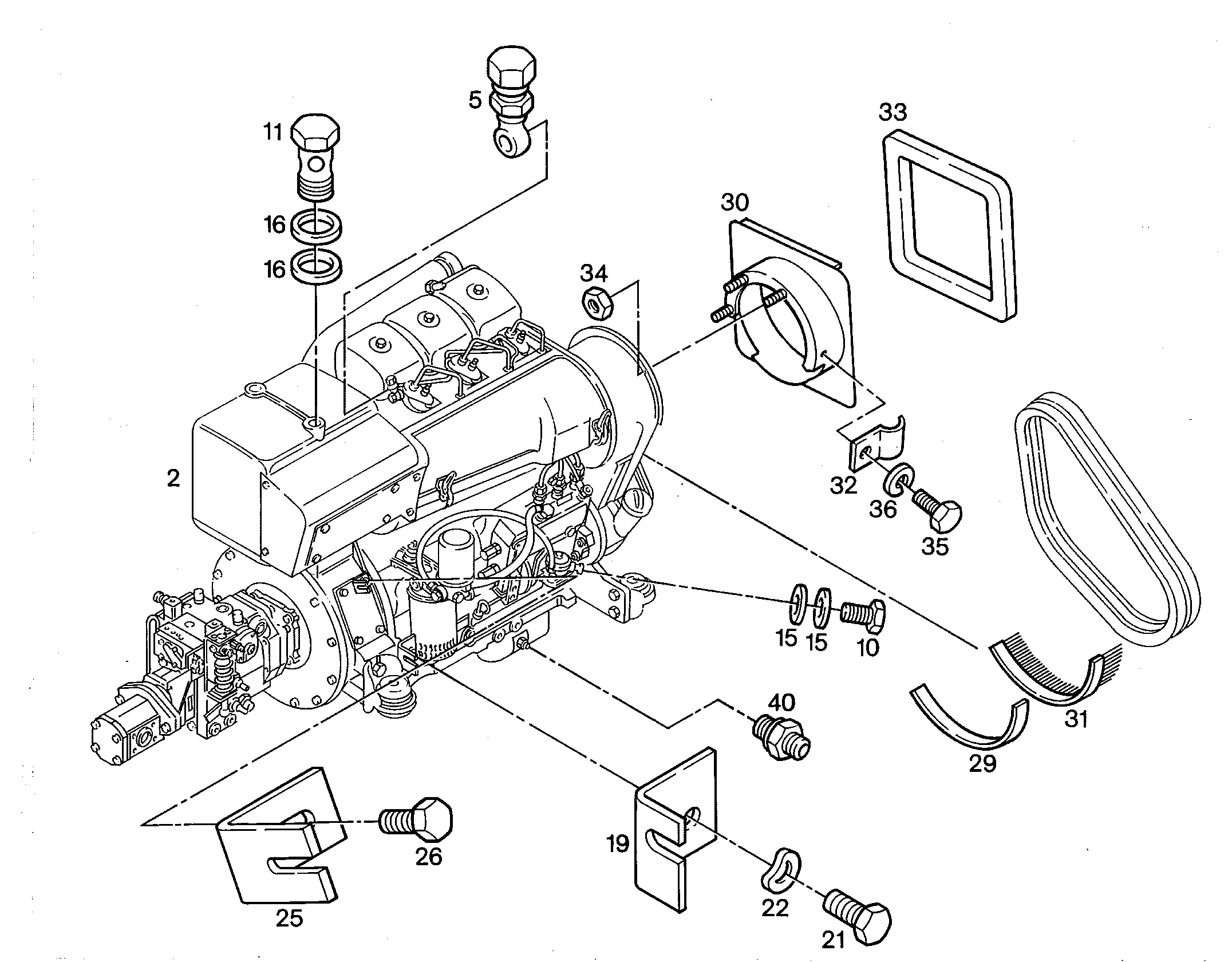 ЩЕТКА 7004215 LIEBHERR