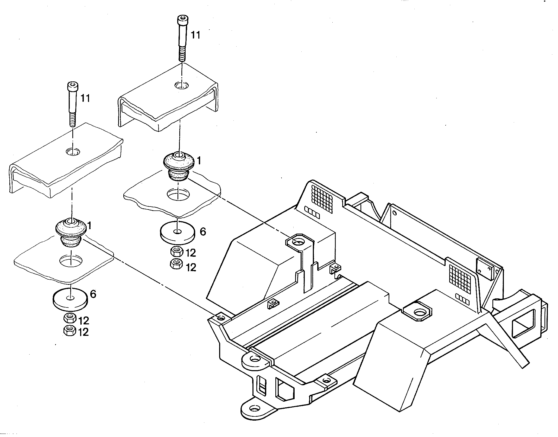 ШЕСТИГРАННАЯ ГАЙКА M18 4600348 LIEBHERR