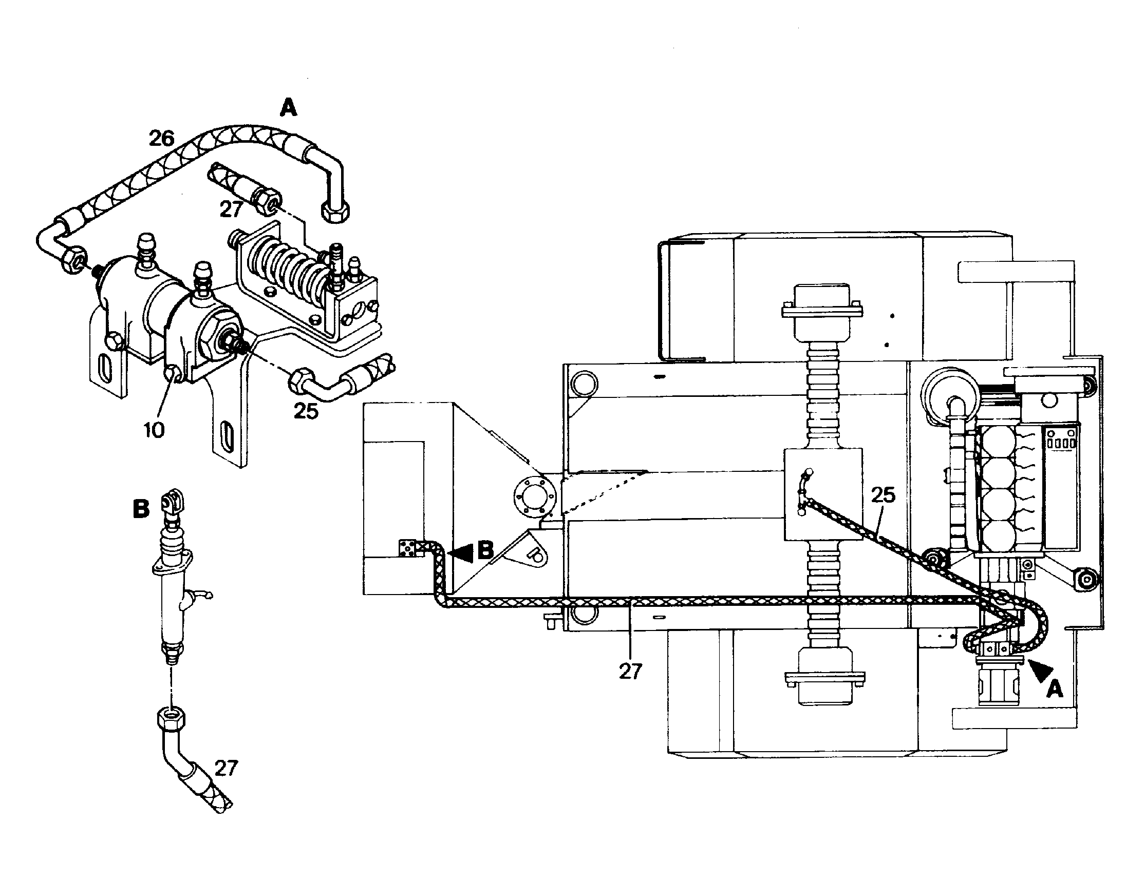 ПРЕДВ.МОНТАЖ ПОДКЛЮЧ.КЛАПАН 9540206 LIEBHERR